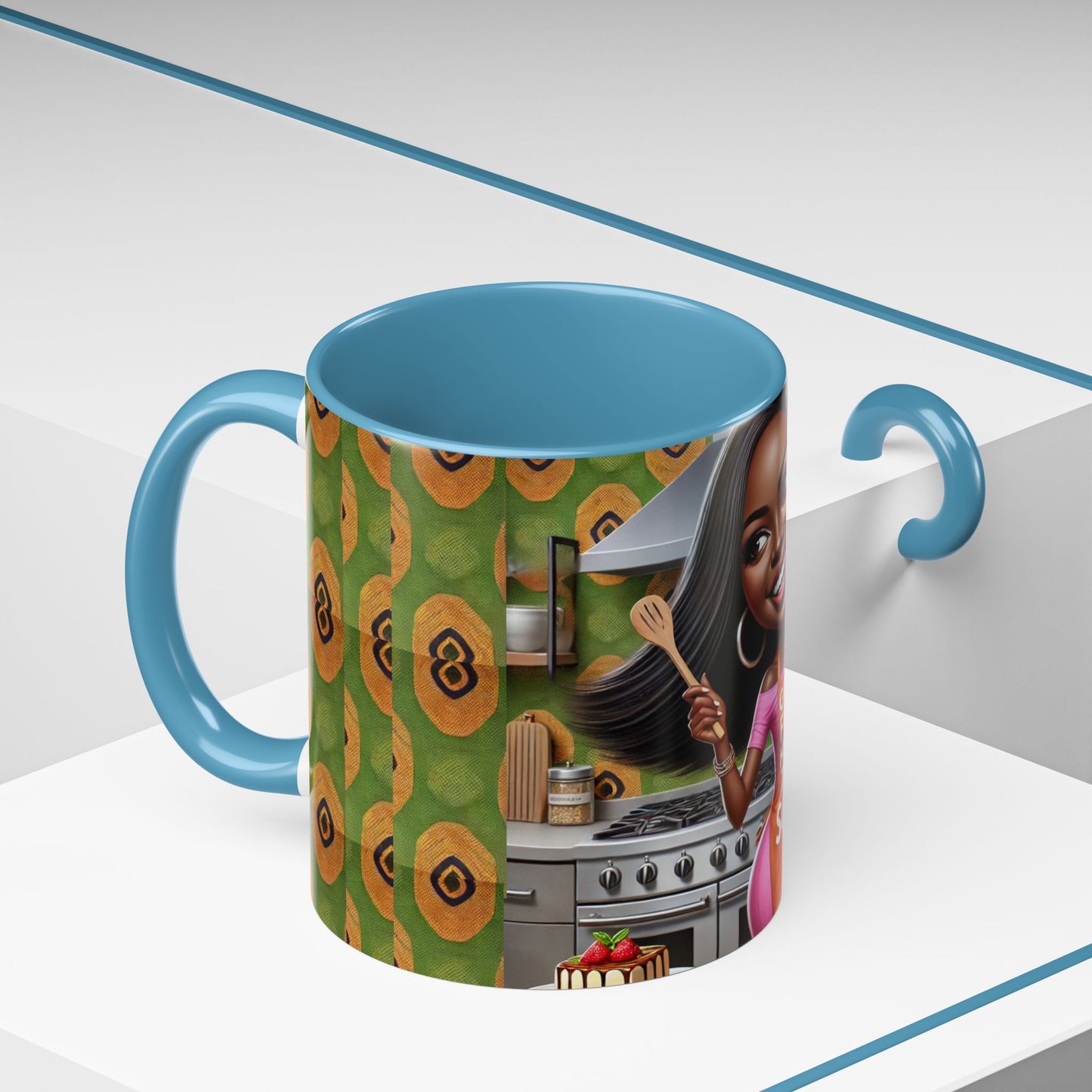 Soulful Bites and Kitchen Delights Accent Coffee Mug (11, 15oz) #SBKD1