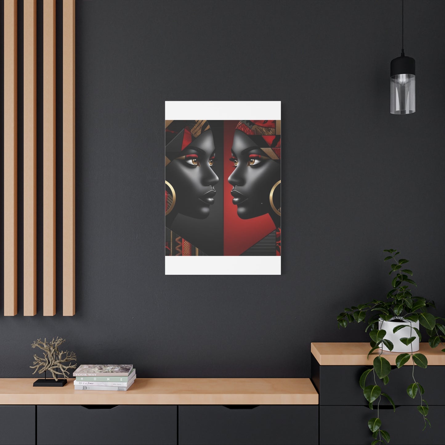 Dual Faced Matte Canvas, Stretched, 1.25" #DF1