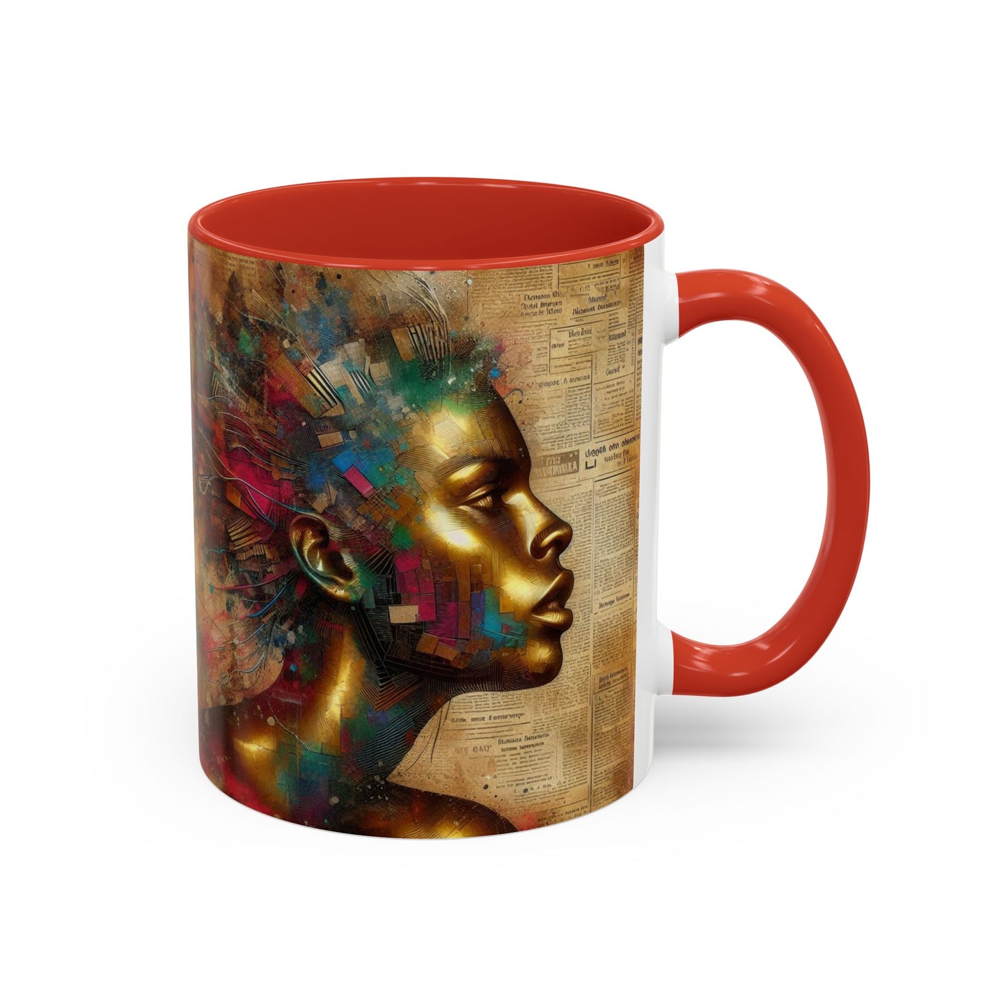 Afrocentric Accent Coffee Mug (11, 15oz) #AACM4