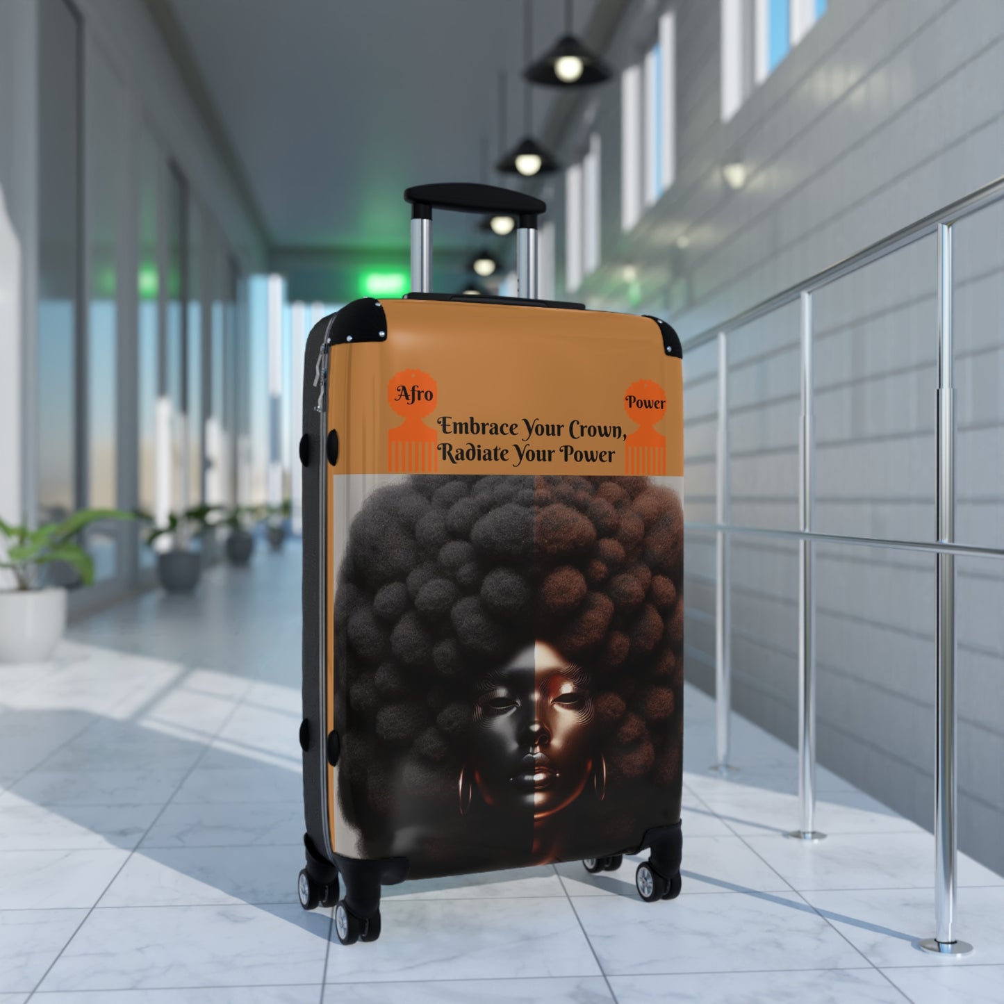 Afro Power Suitcases #AP8