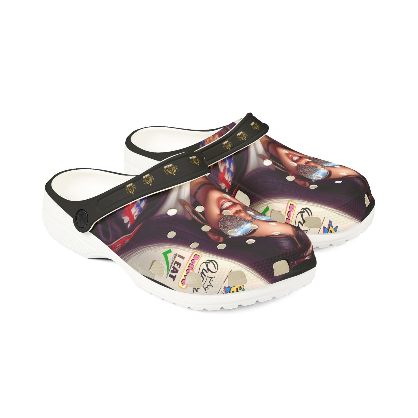 Future Boss EVA Foam Rubber Shoes (AOP) #61U