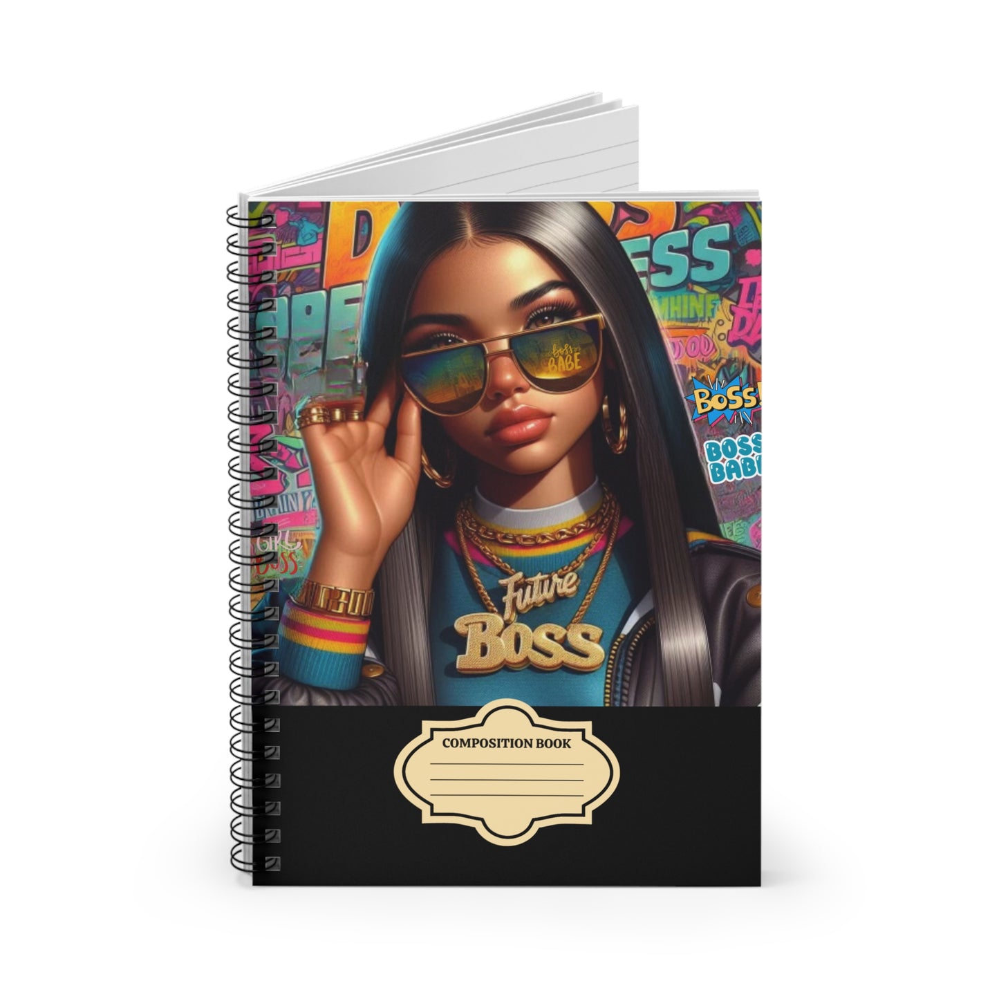 Back to School Affirmations Spiral Notebook - Ruled Line #25