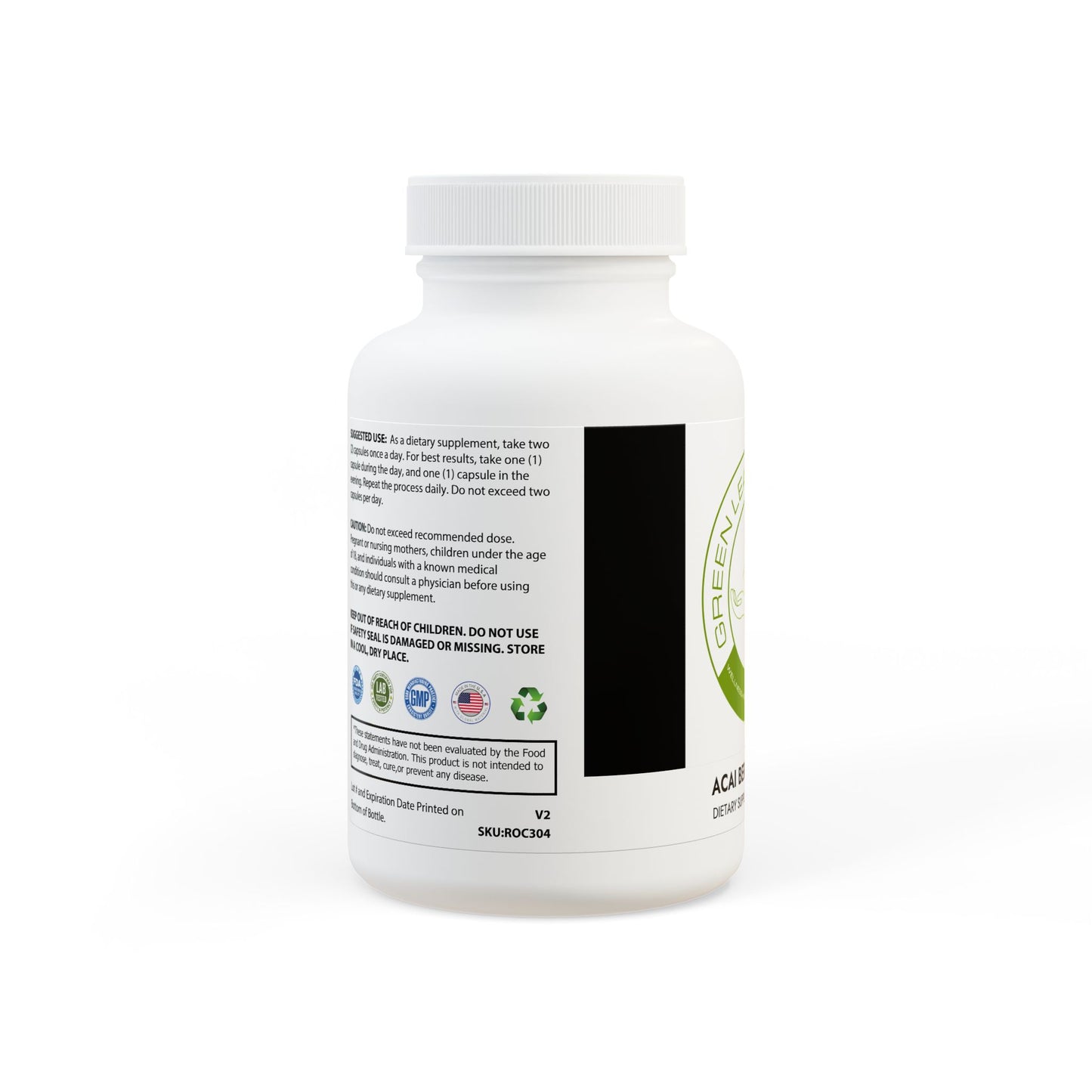 Acai Berry Complex Supplement (60 Capsules) #GLP32