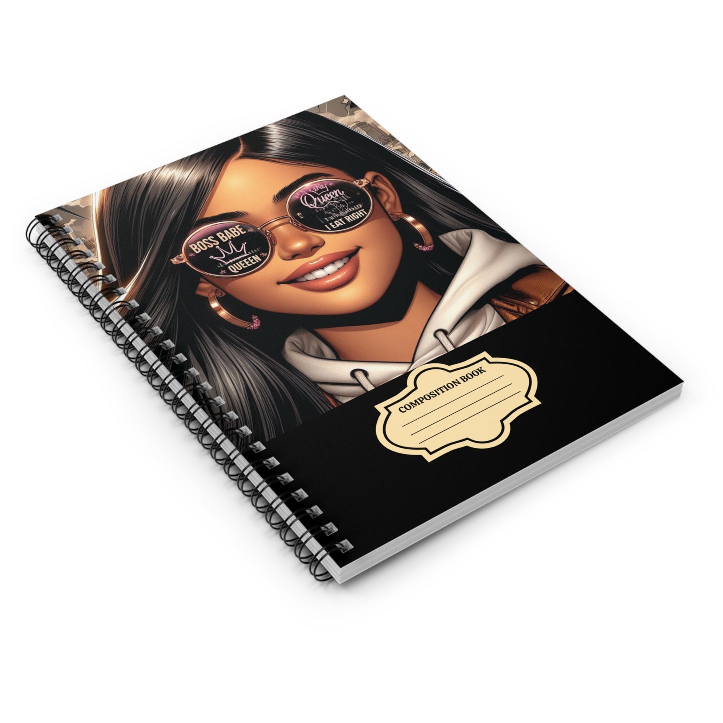 Back to School Affirmations Spiral Notebook - Ruled Line #59