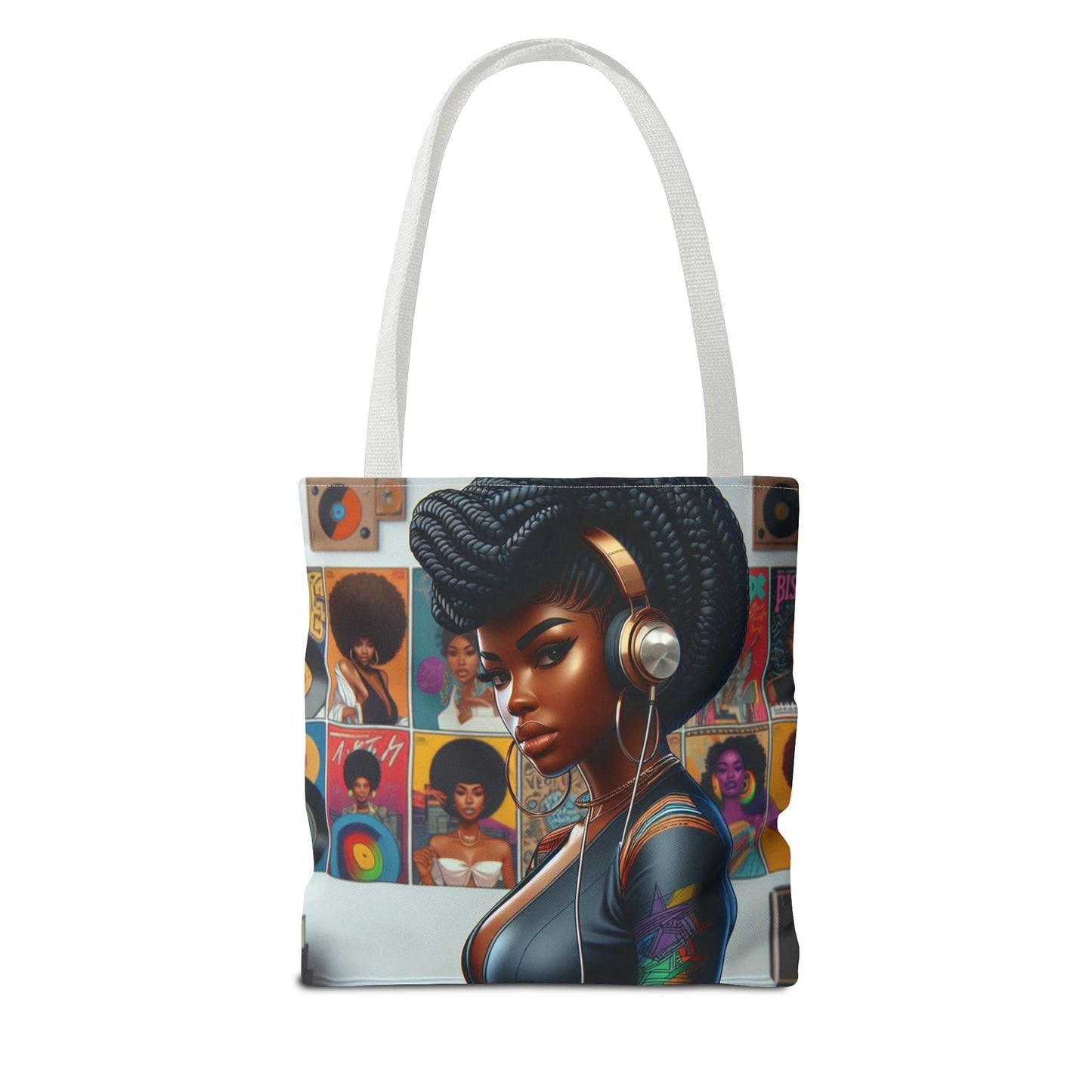 Feel The Music Tote Bag (AOP) #FM8