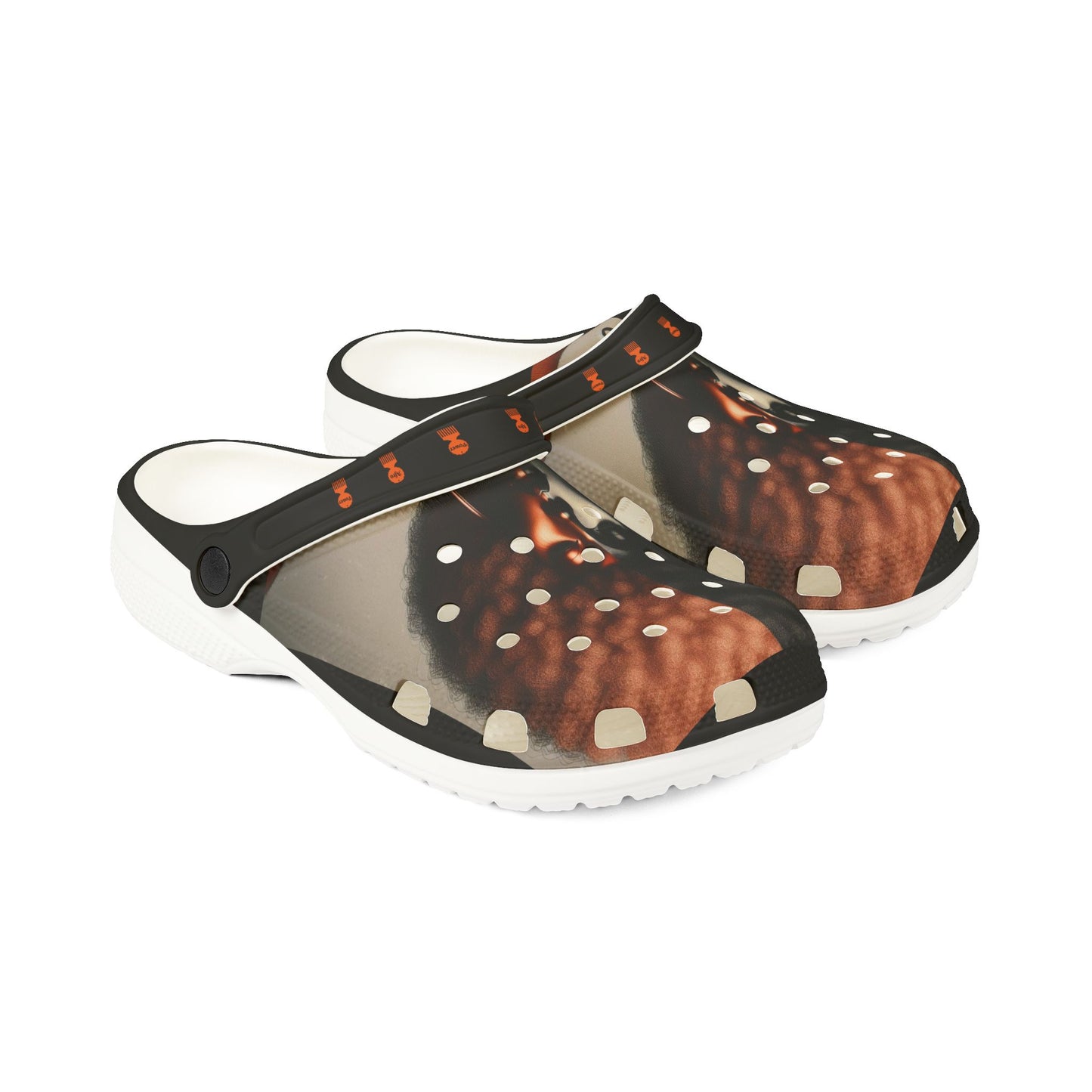 Afro Power EVA Foam Rubber Shoes (AOP) #AP2
