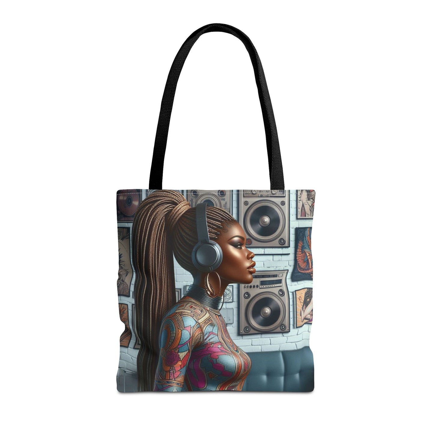 Feel The Music Tote Bag (AOP) #FM19