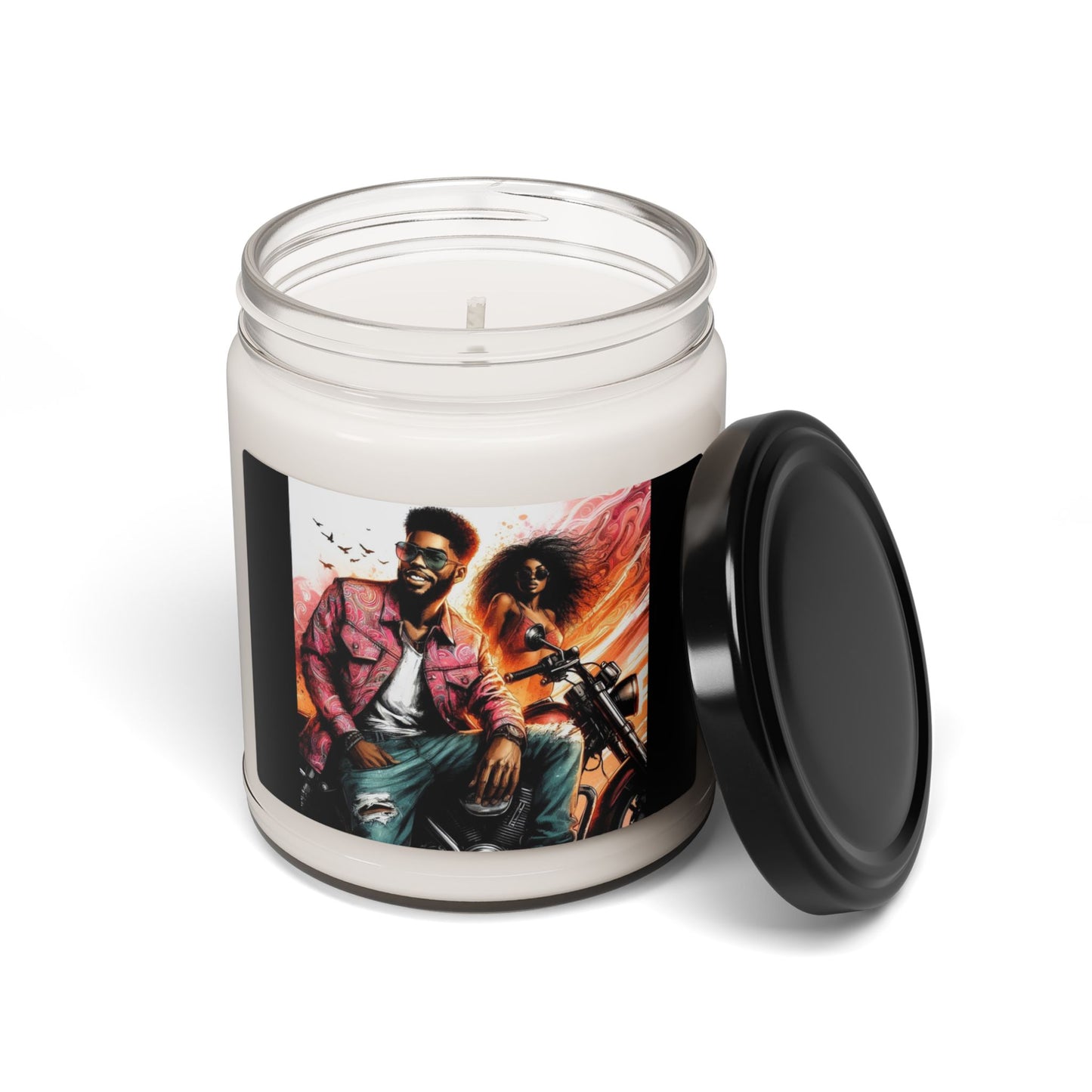 Born To Ride Scented Soy Candle, 9oz #13M
