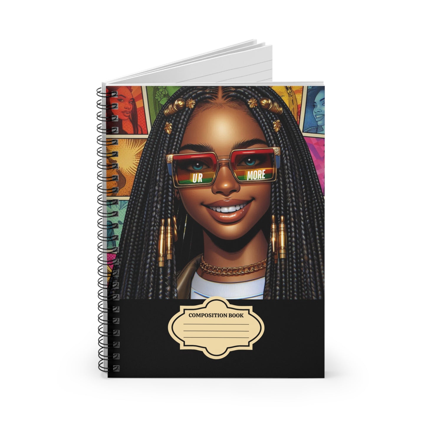 Back to School Affirmations Spiral Notebook - Ruled Line #17