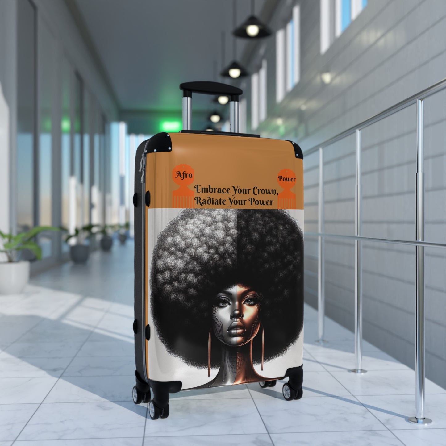 Afro Power Suitcases #AP8