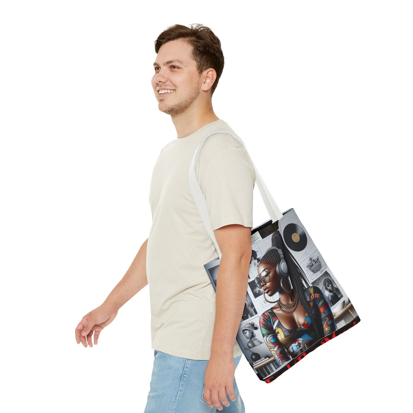 Feel The Music Tote Bag (AOP) #FM9