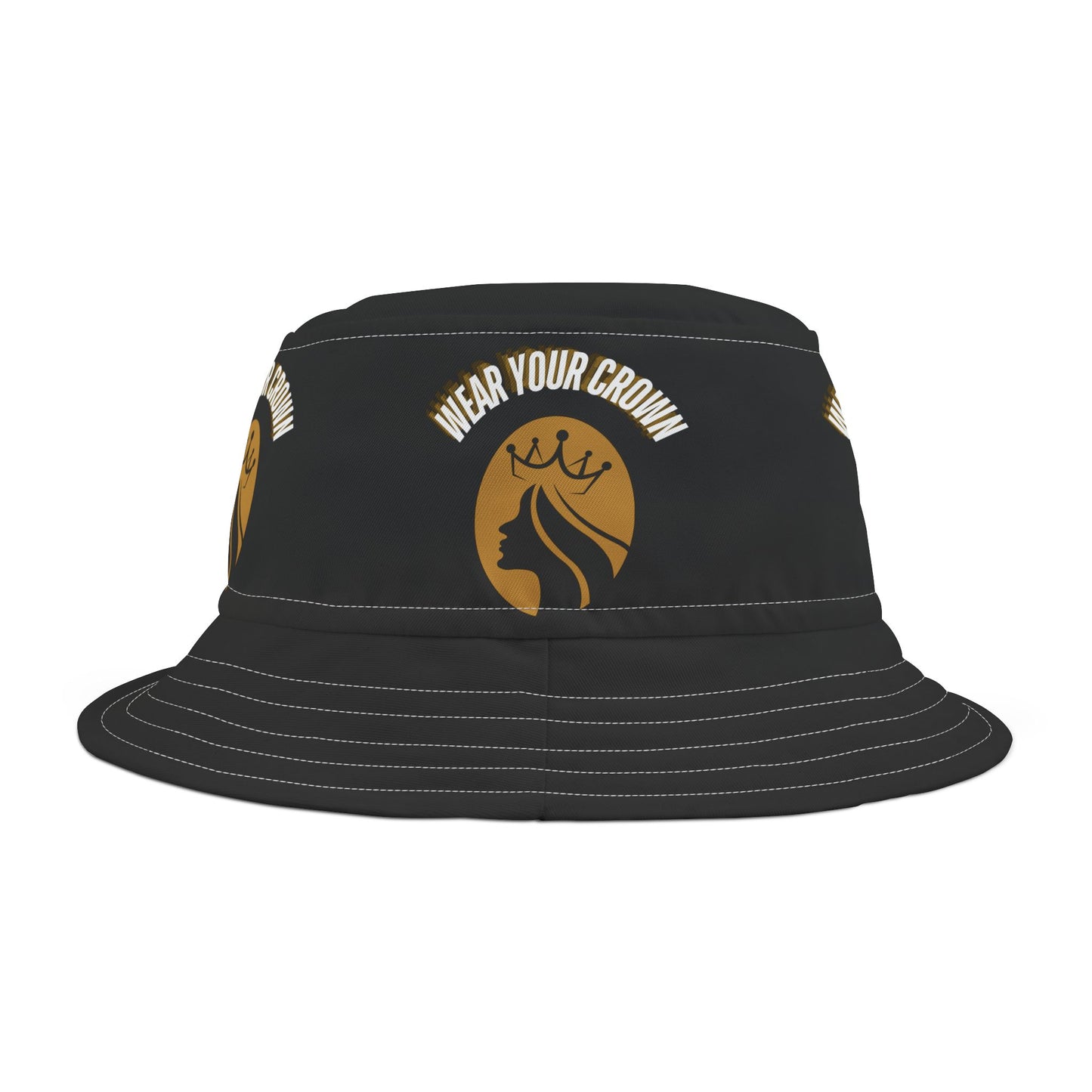 Wear Your Crown Bucket Hat (AOP) #23U