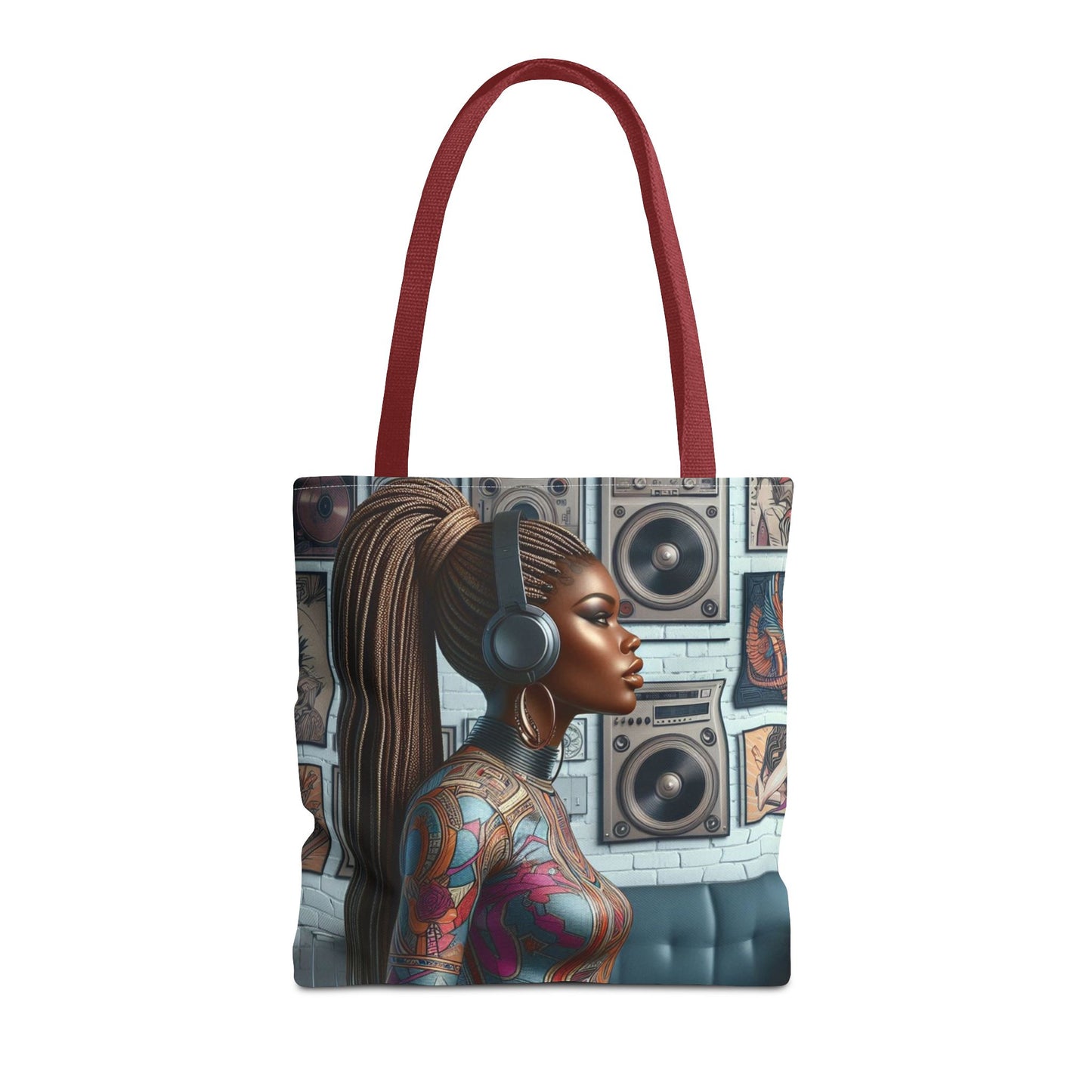 Feel The Music Tote Bag (AOP) #FM19