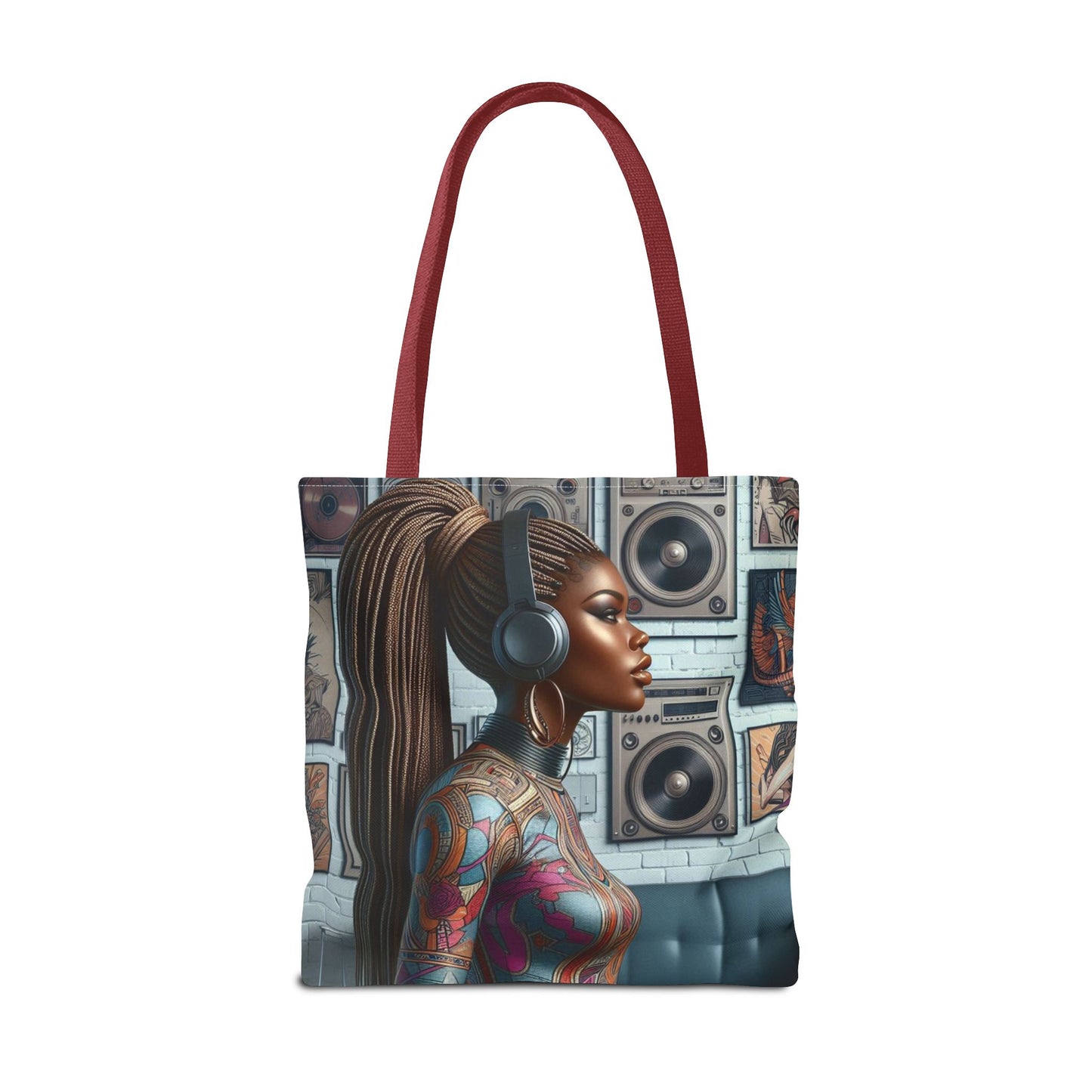 Feel The Music Tote Bag (AOP) #FM19