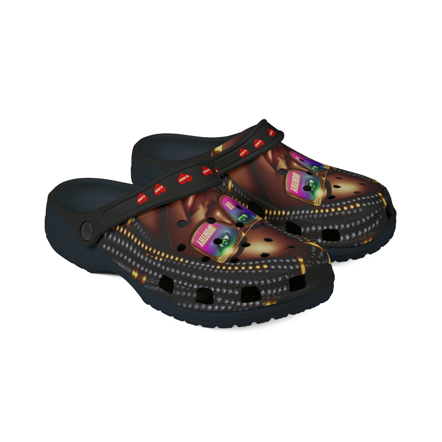 UR Worthy EVA Foam Rubber Shoes (AOP) #7U