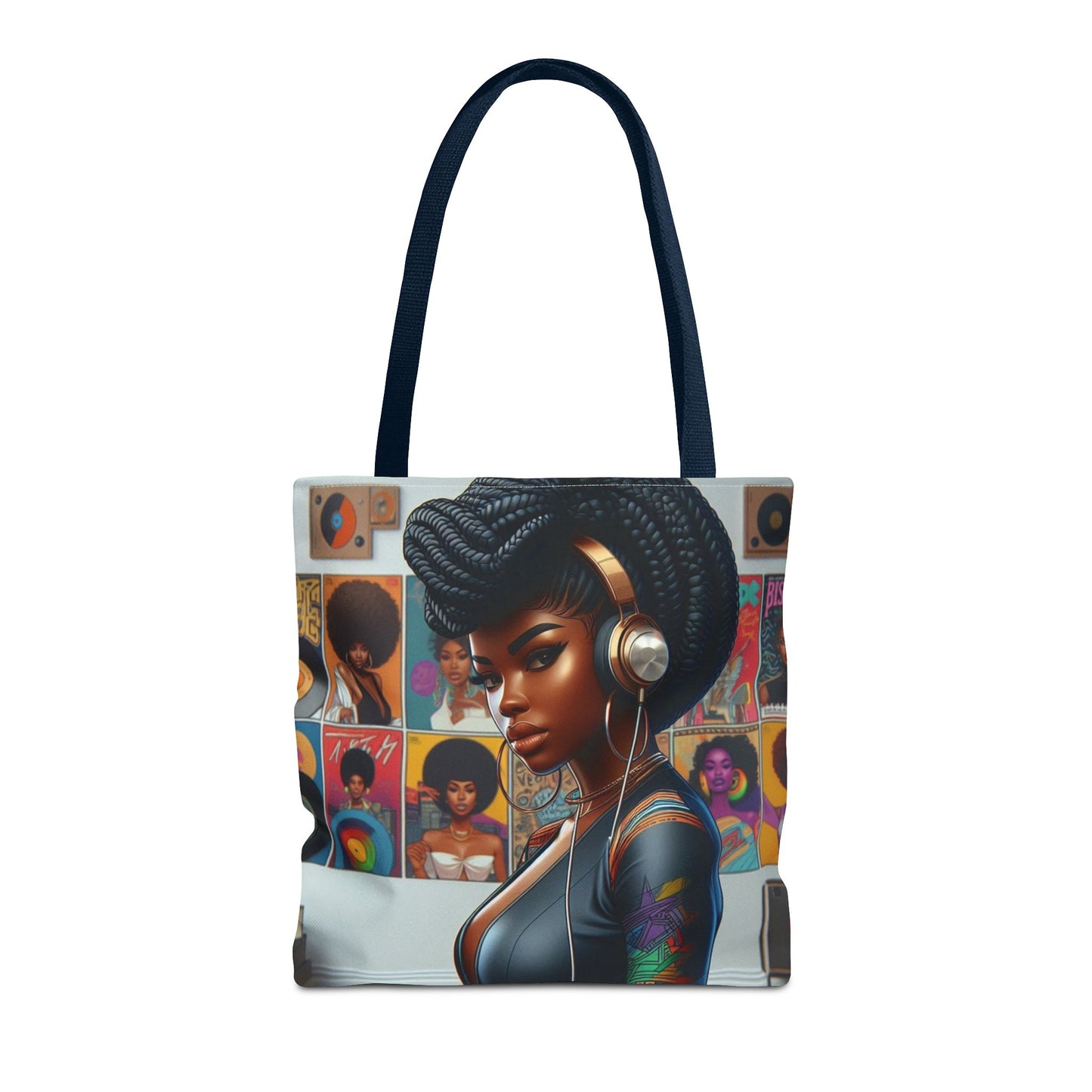 Feel The Music Tote Bag (AOP) #FM8