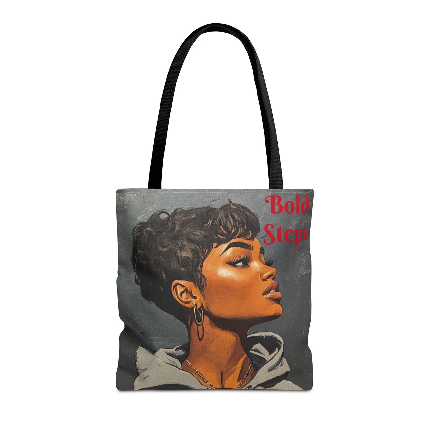 Bold Steps Tote Bag (AOP) #T11