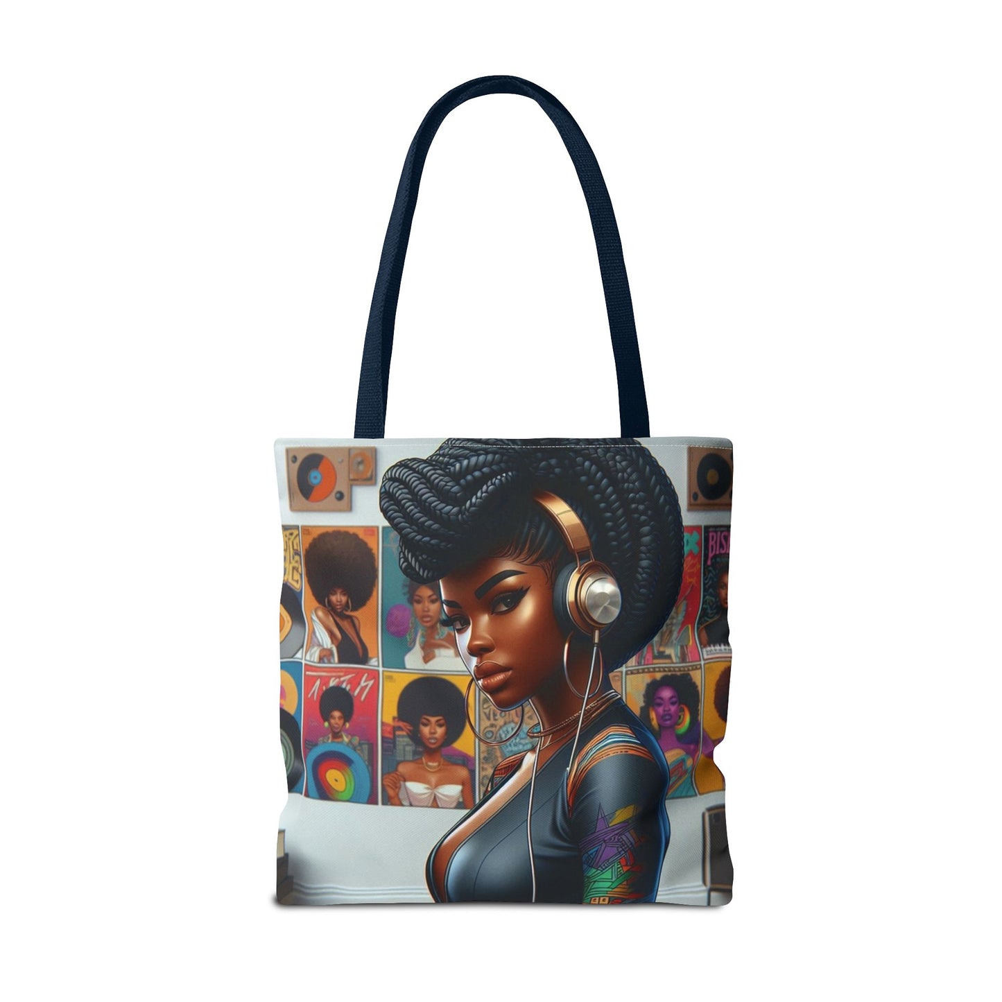 Feel The Music Tote Bag (AOP) #FM8