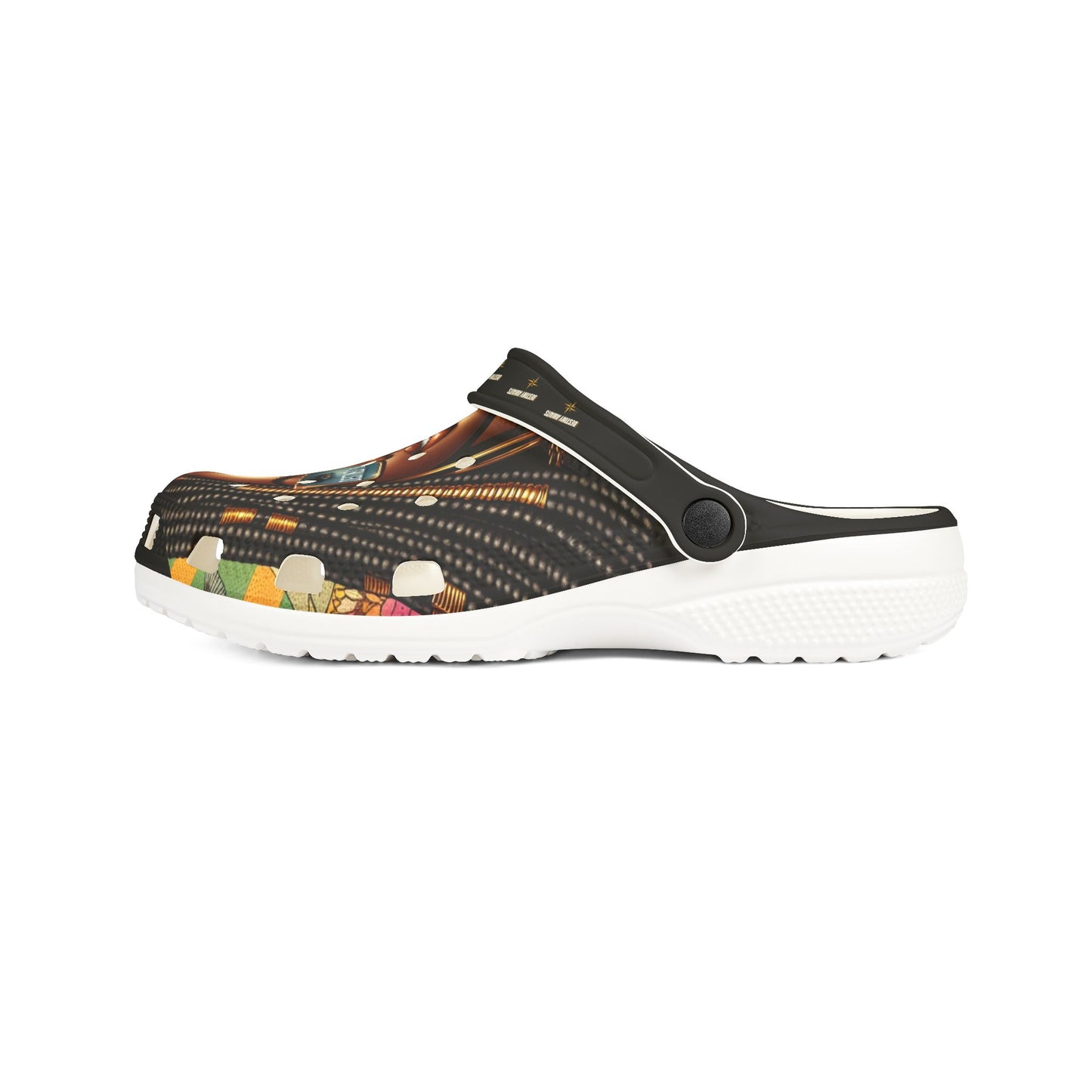 Destined For Greatness EVA Foam Rubber Shoes (AOP) #1U