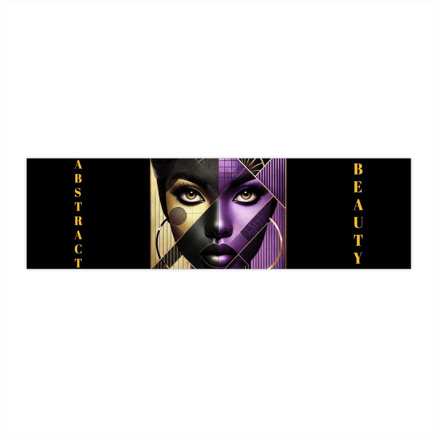 Abstract Beauty Bumper Sticker #AB2