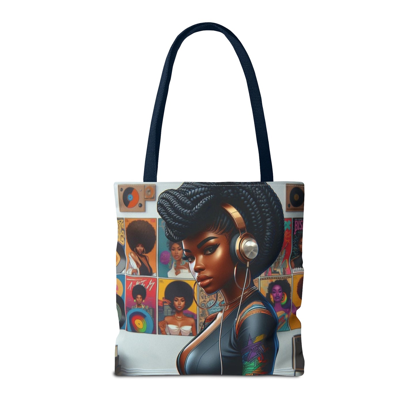 Feel The Music Tote Bag (AOP) #FM8