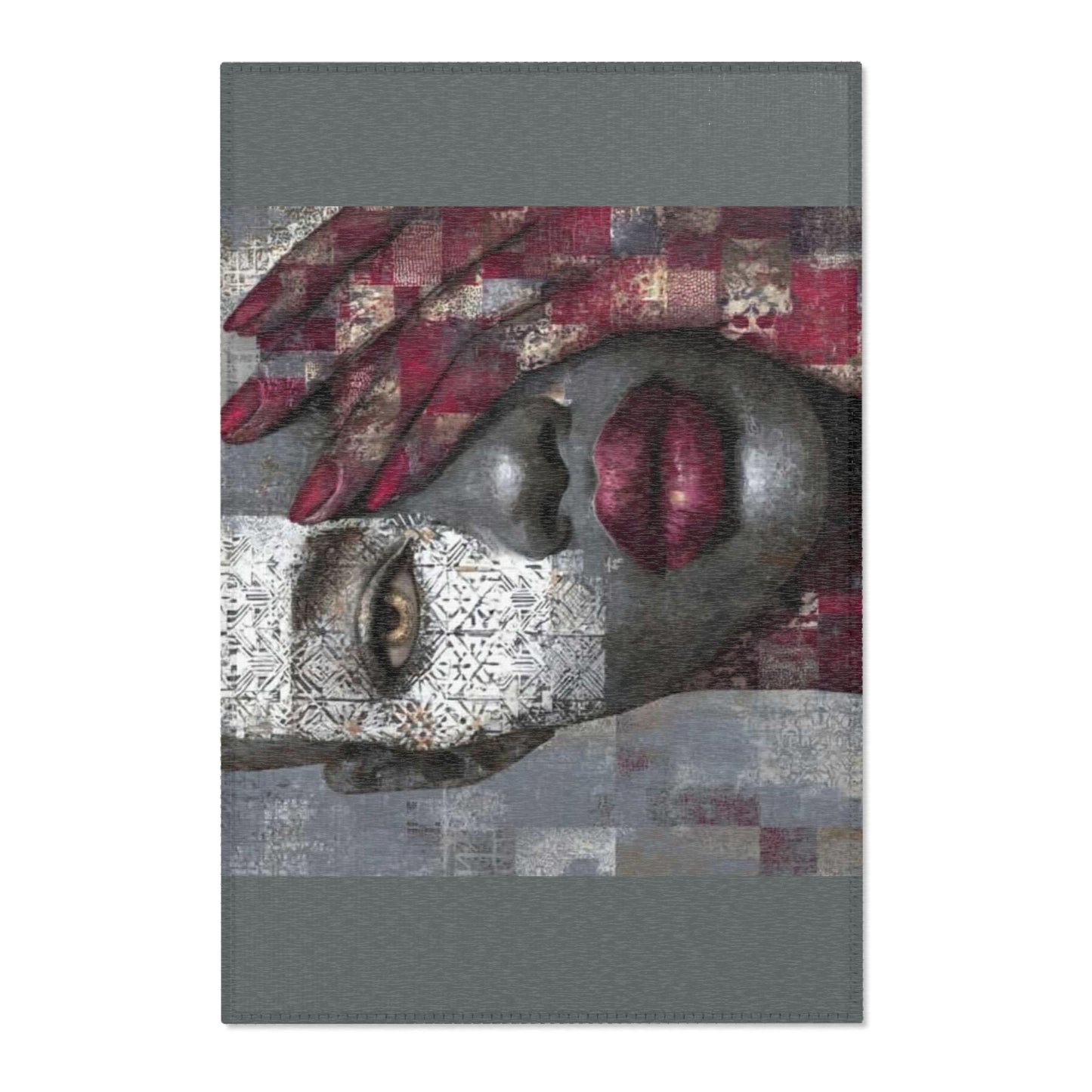 Artistic Area Rug, Bohemian Decor, Modern Home Accent, Unique Living Room Carpet, Contemporary Floor Mat, Statement Piece