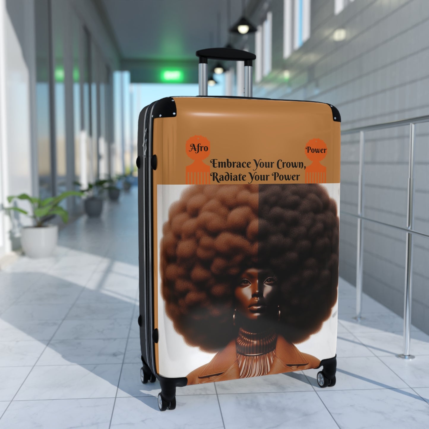Afro Power Suitcases #AP2