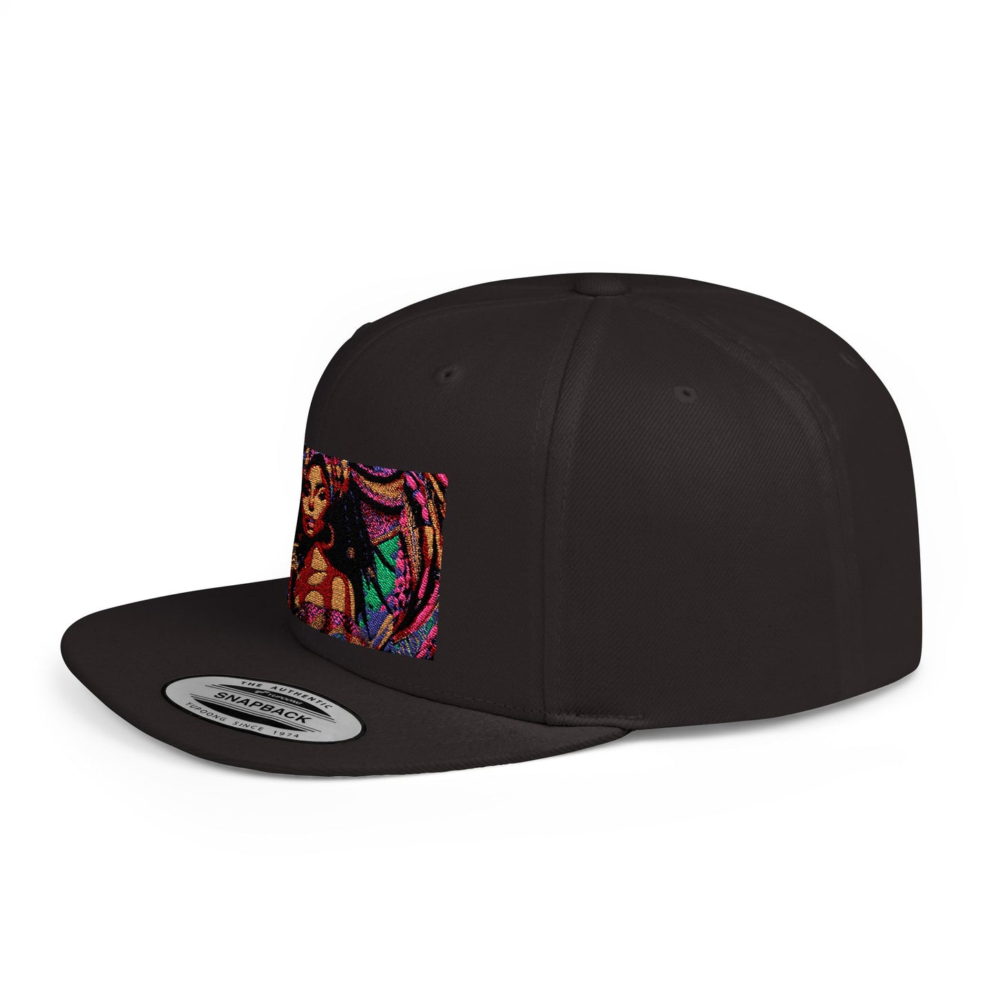 Divinity Luxury Flat Bill Snapback Hat - Bold Statement Headwear #DL1