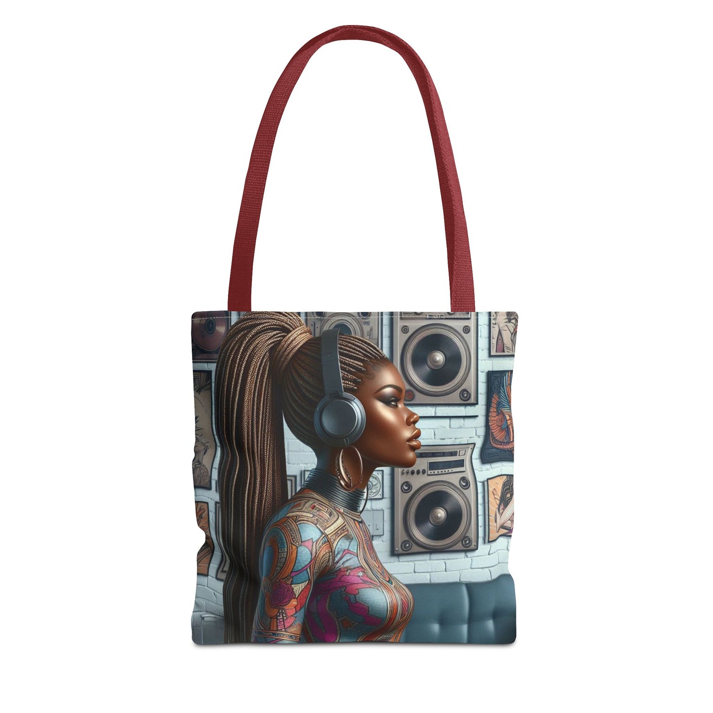 Feel The Music Tote Bag (AOP) #FM19