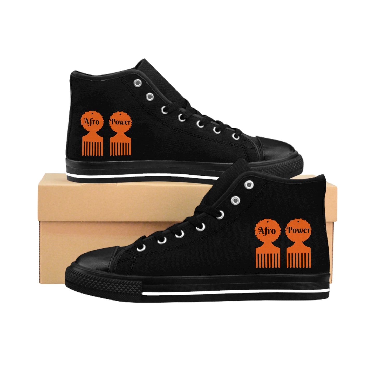 Afro Power Men's Classic Sneakers #AP2