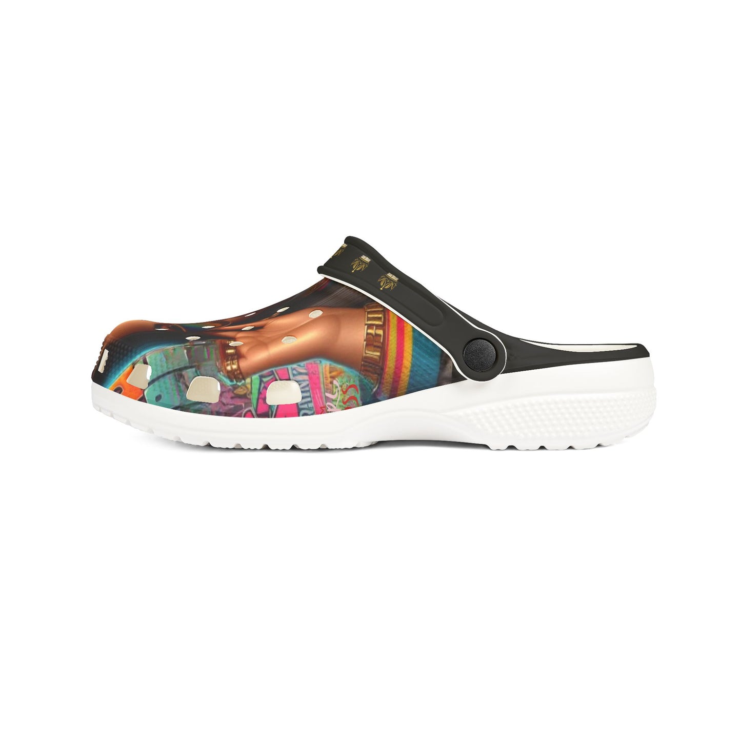 Future Boss EVA Foam Rubber Shoes (AOP) #25U