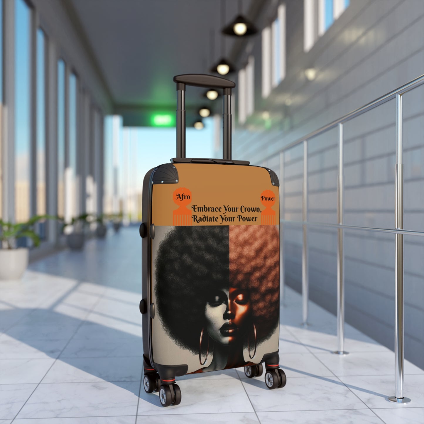 Afro Power Suitcases #AP2