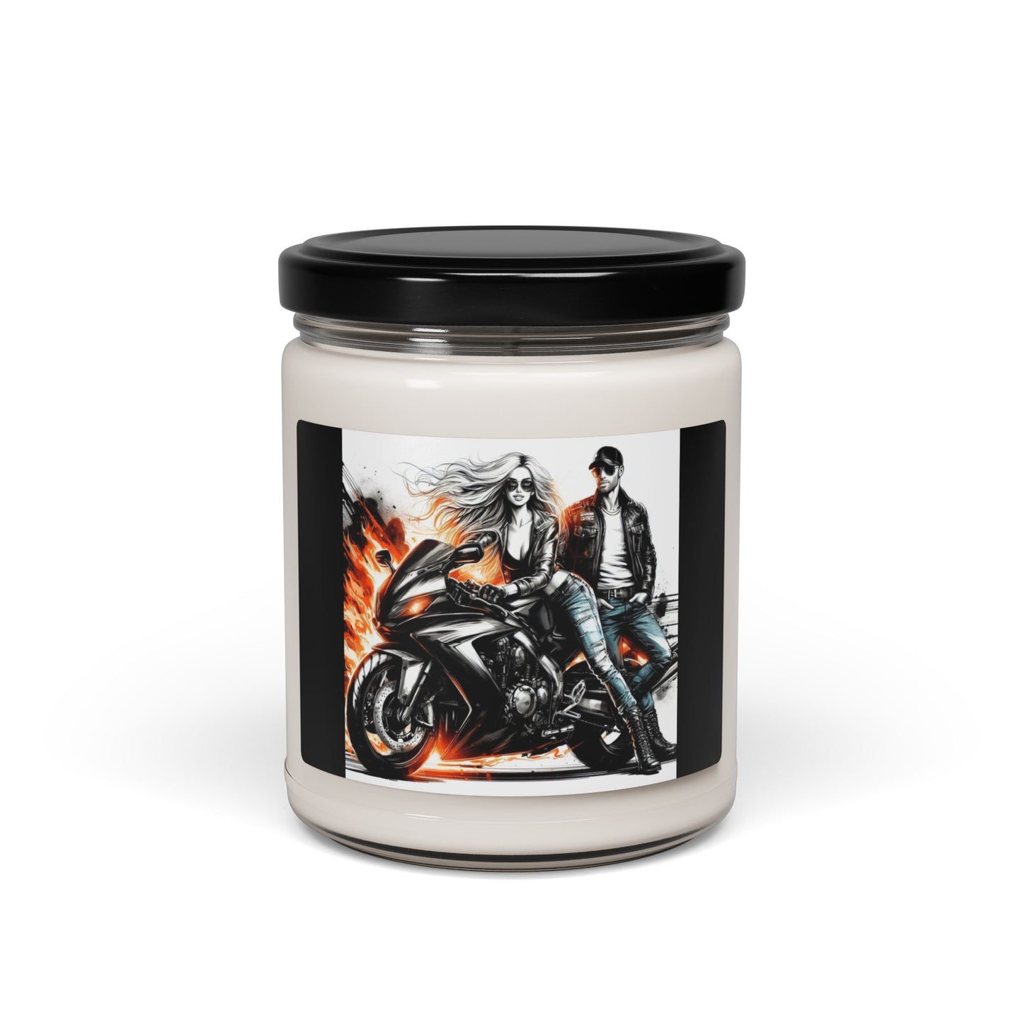 Born To Ride Scented Soy Candle, 9oz #13M