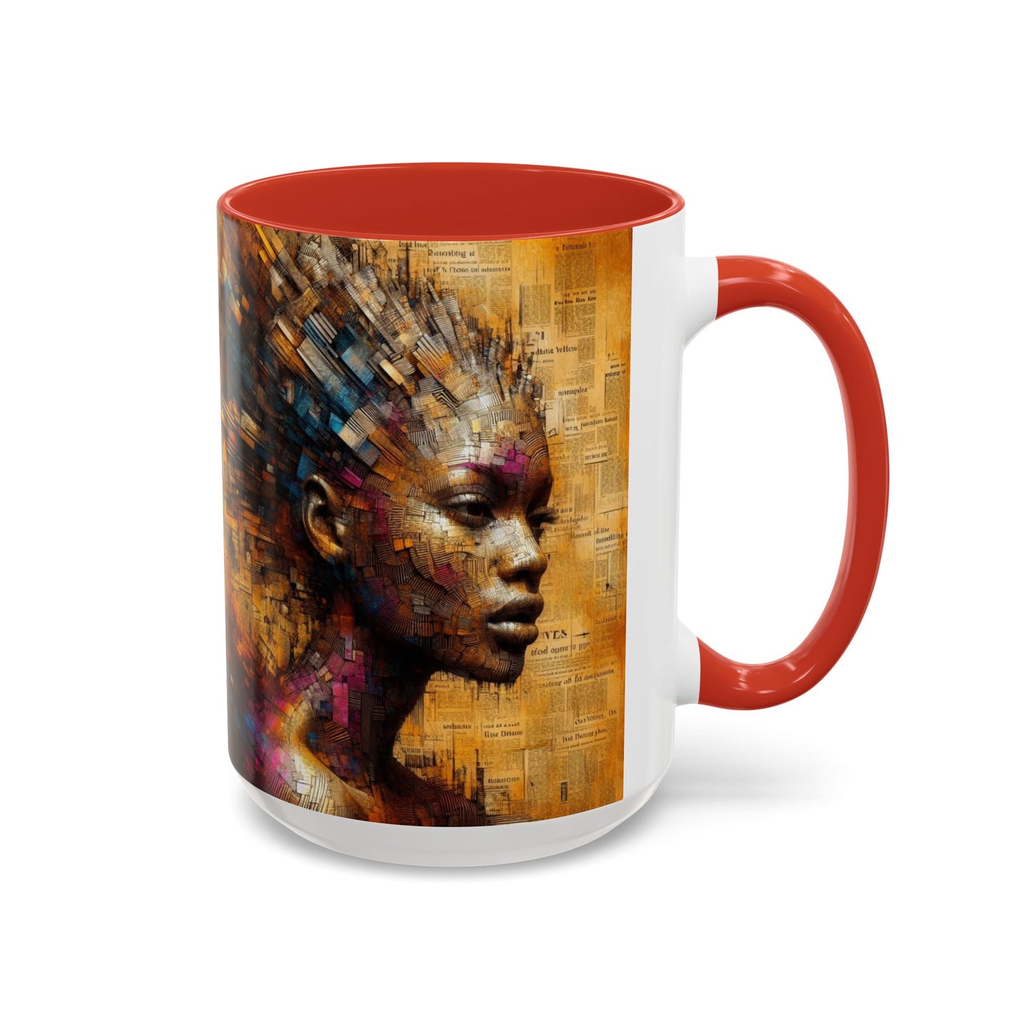 Afrocentric Accent Coffee Mug (11, 15oz) #AACM2