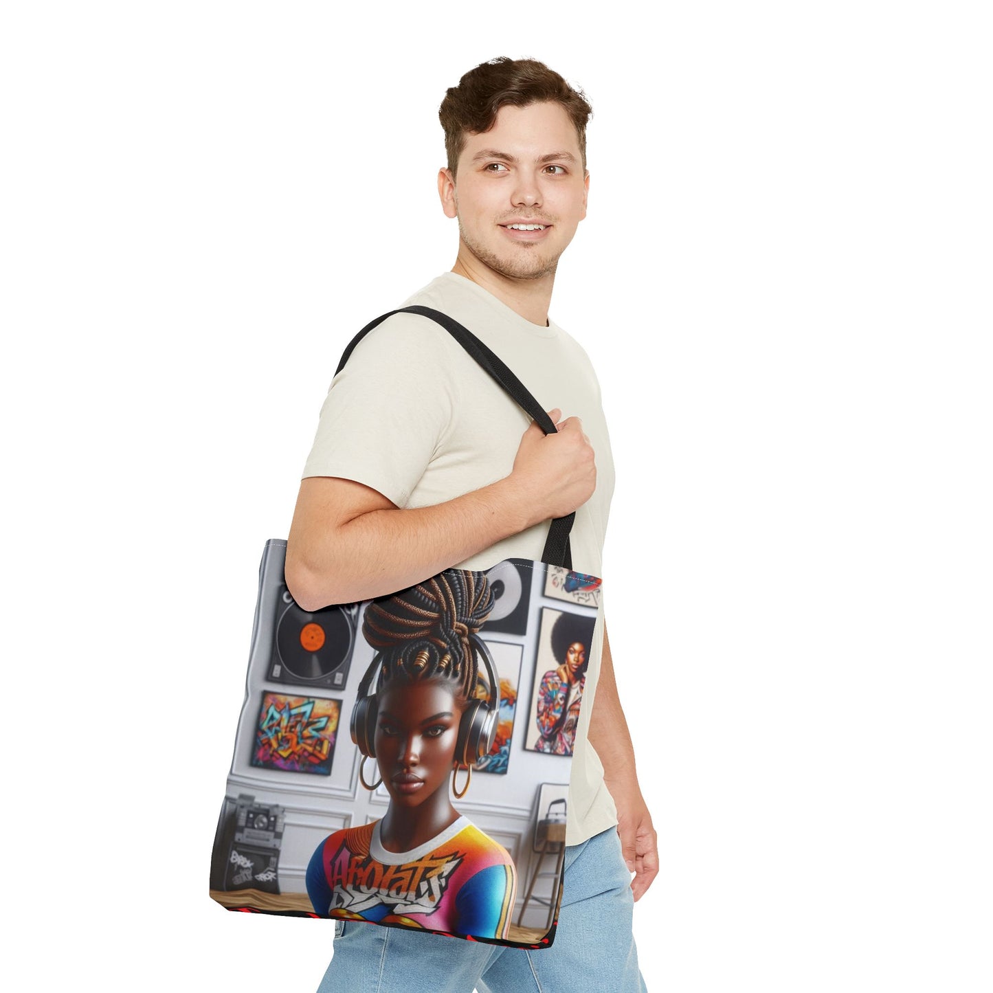 Feel The Music Tote Bag (AOP) #FM17