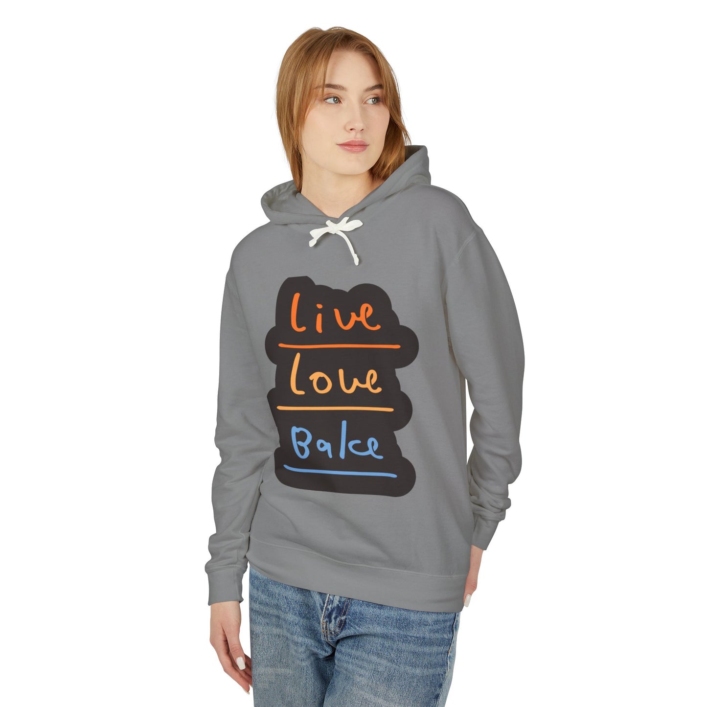 Affirmations Unisex Lightweight Hooded Sweatshirt #AU3