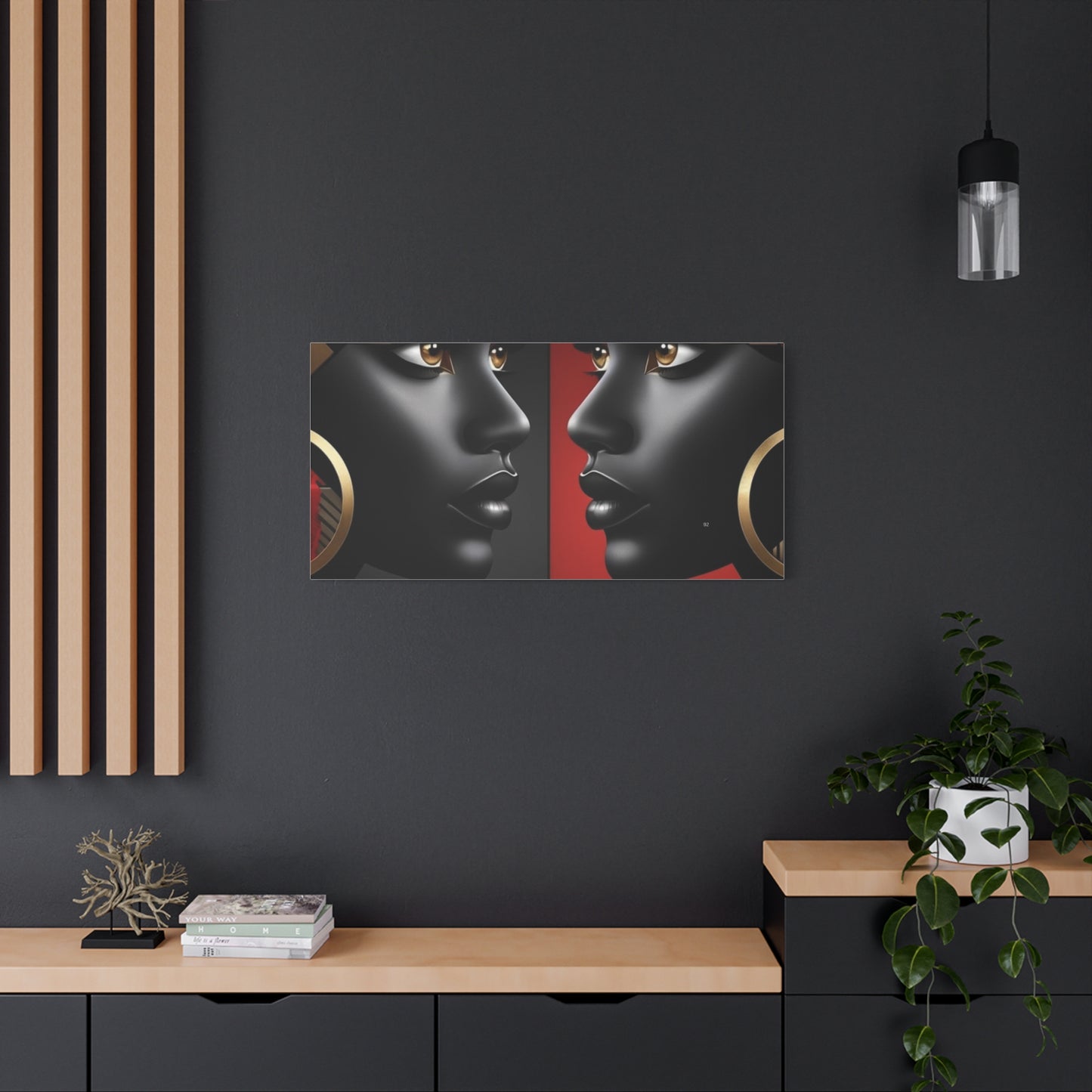 Dual Faced Matte Canvas, Stretched, 1.25" #DF1