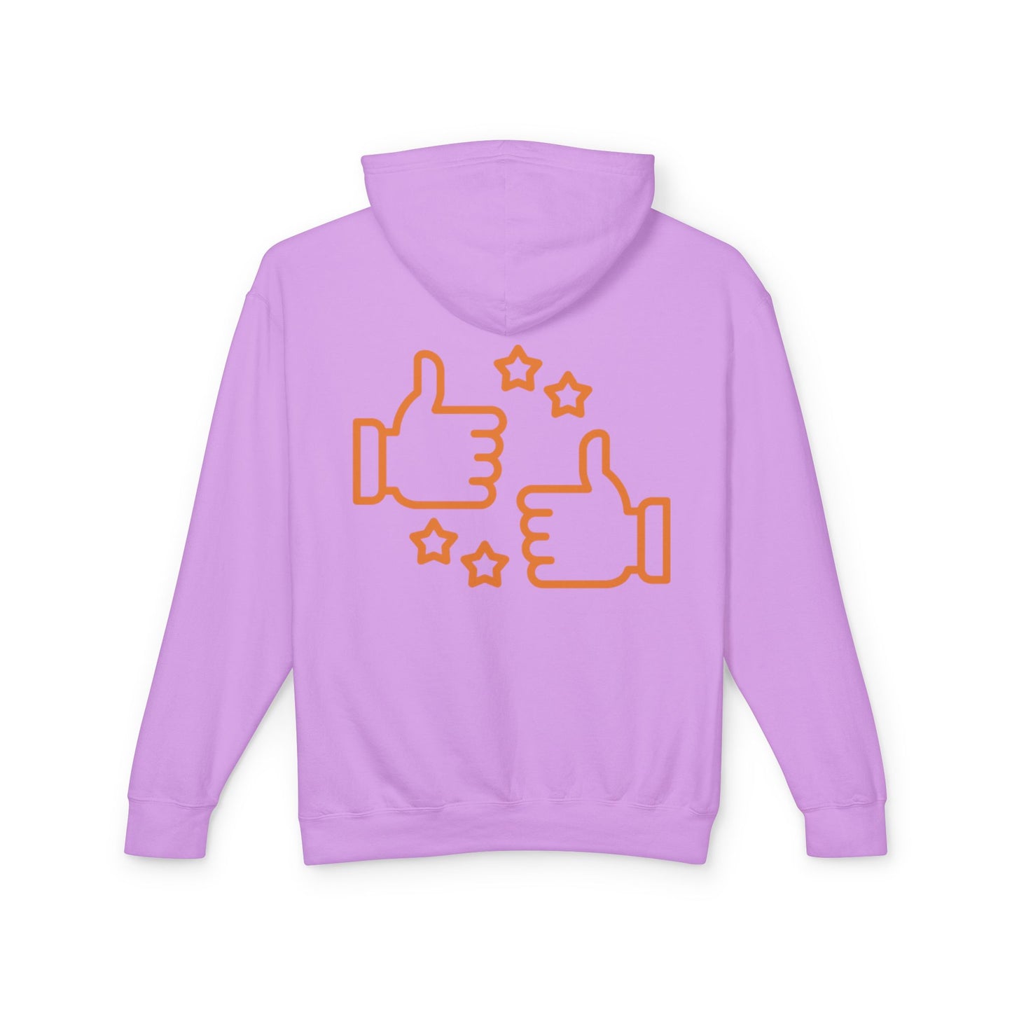 Affirmations Unisex Lightweight Hooded Sweatshirt #AU4