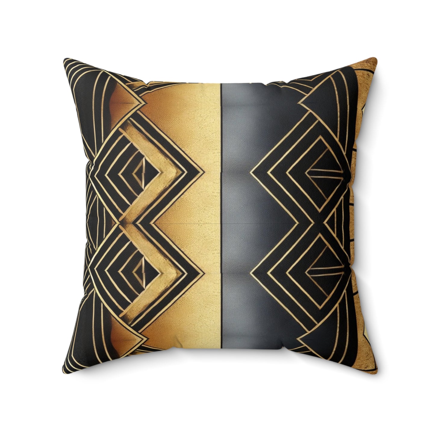 Amber Radiance Spun Polyester Square Pillow #AR1