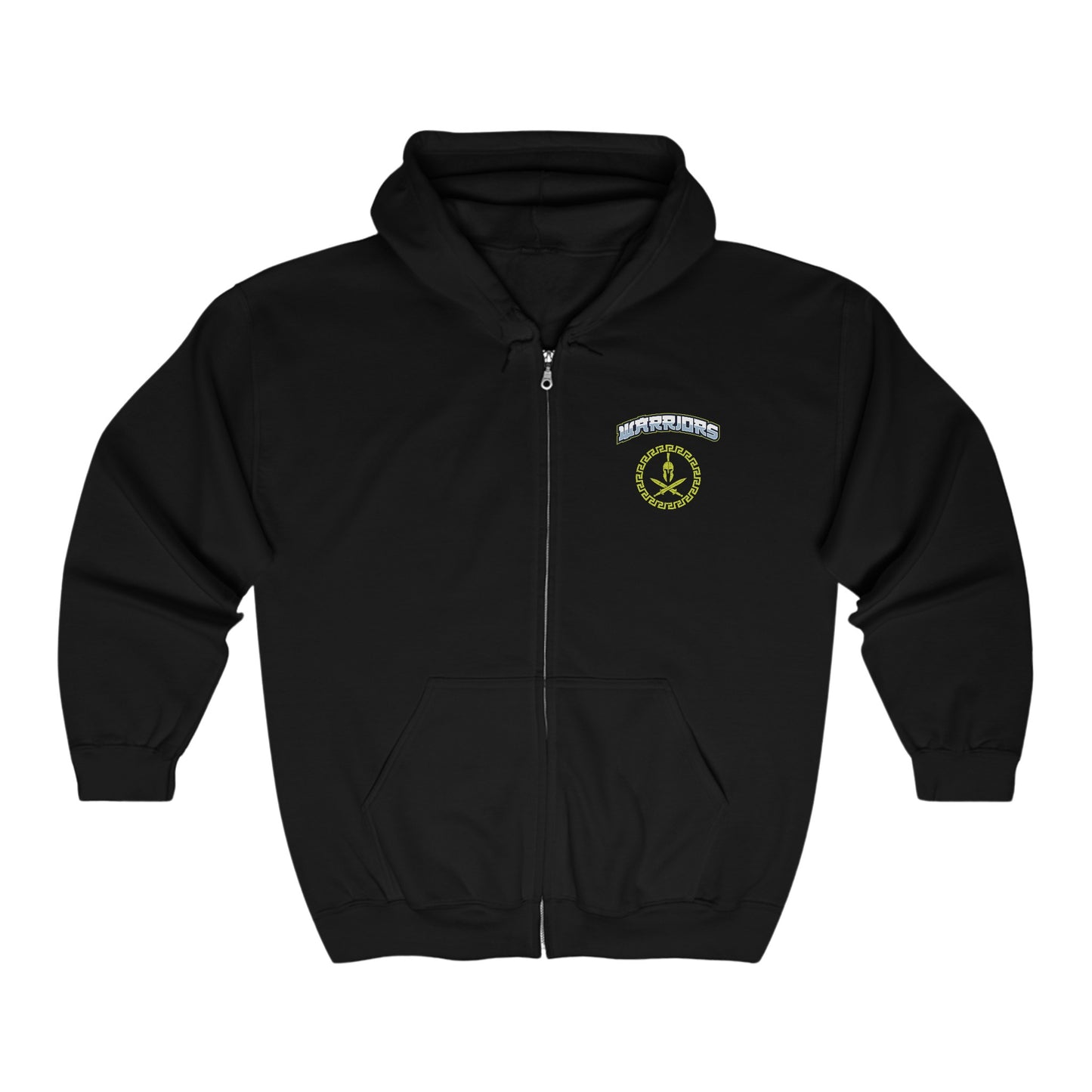 Warriors Unisex Heavy Blend™ Full Zip Hooded Sweatshirt #1U