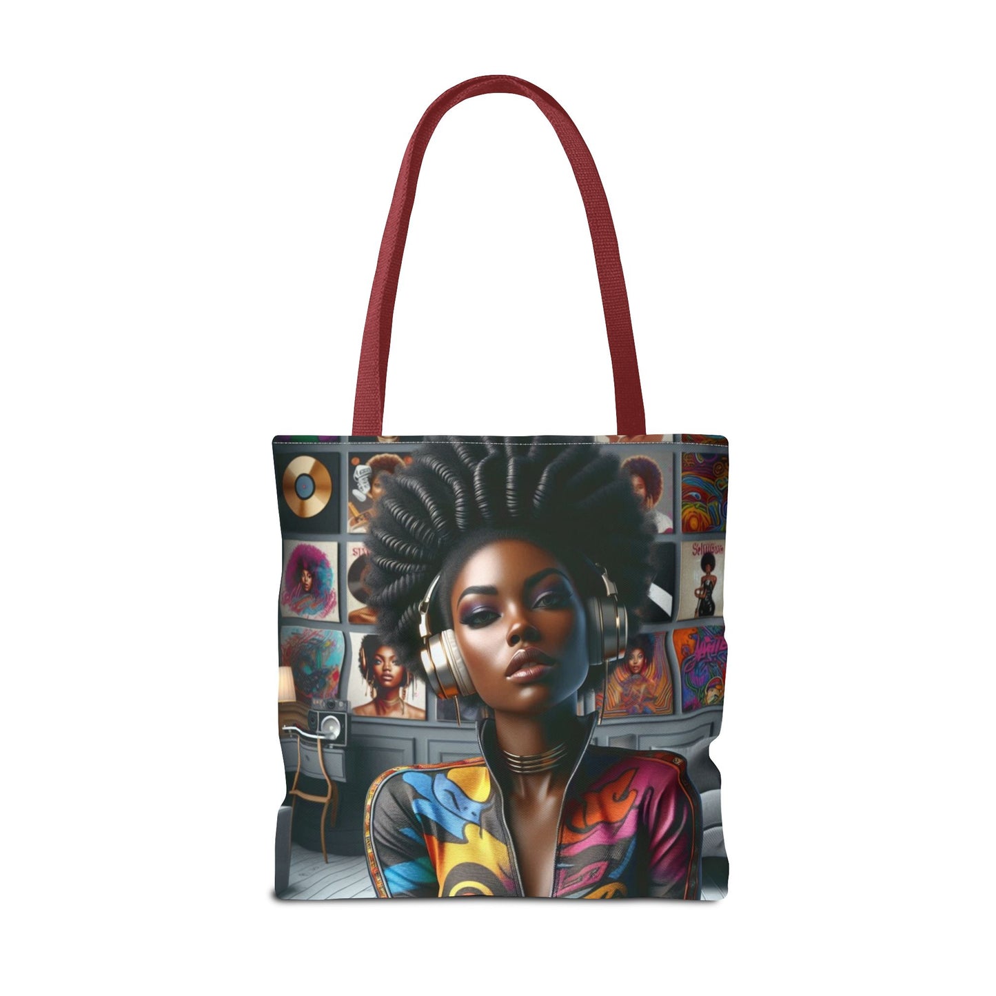 Feel The Music Tote Bag (AOP) #FM18