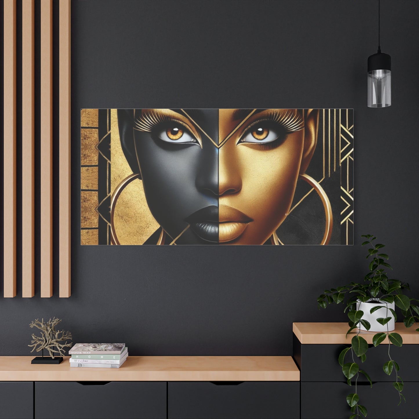 Amber Radiance Matte Canvas, Stretched, 1.25" #AR1