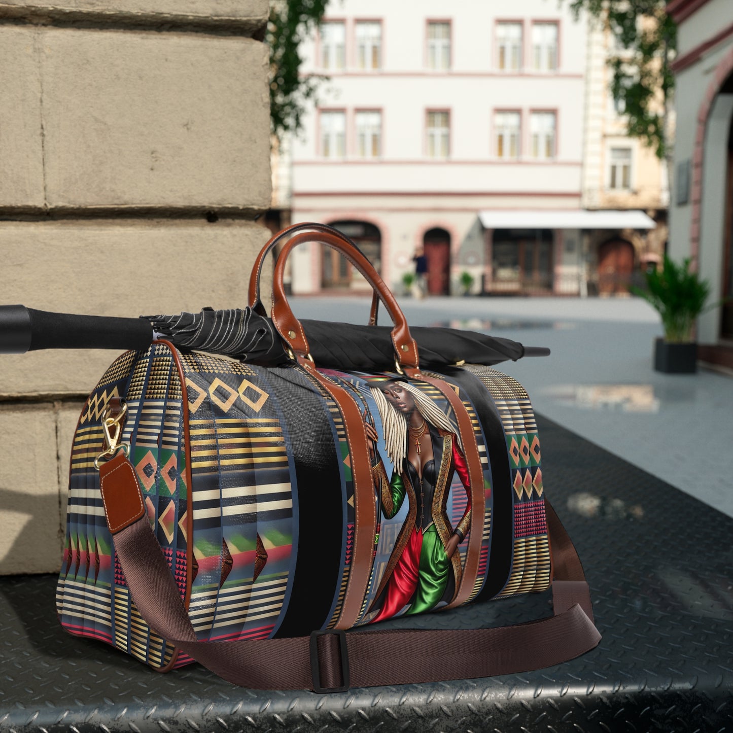 Cultural Elegance Waterproof Travel Bag #CE1