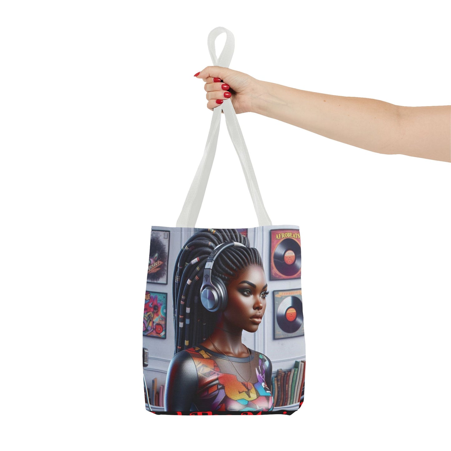 Feel The Music Tote Bag (AOP) #FM16