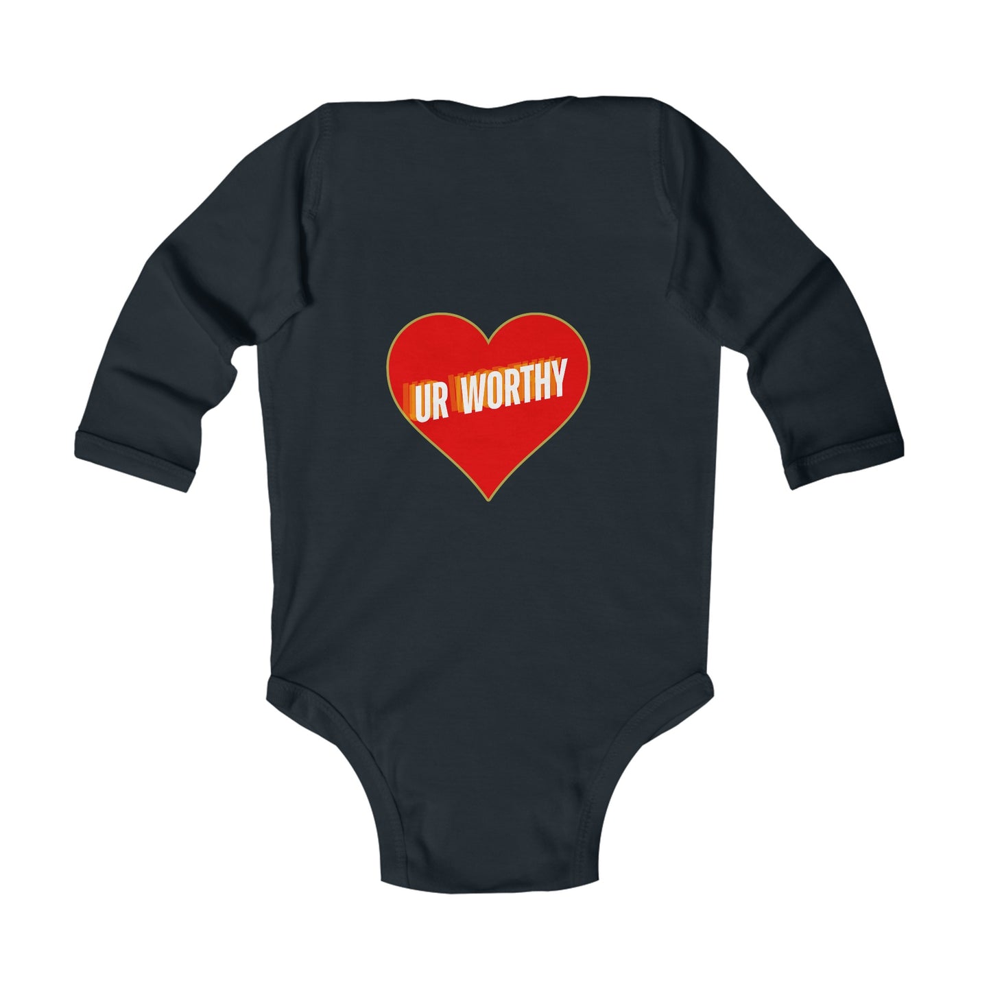 UR Worthy Infant Long Sleeve Bodysuit #5IU