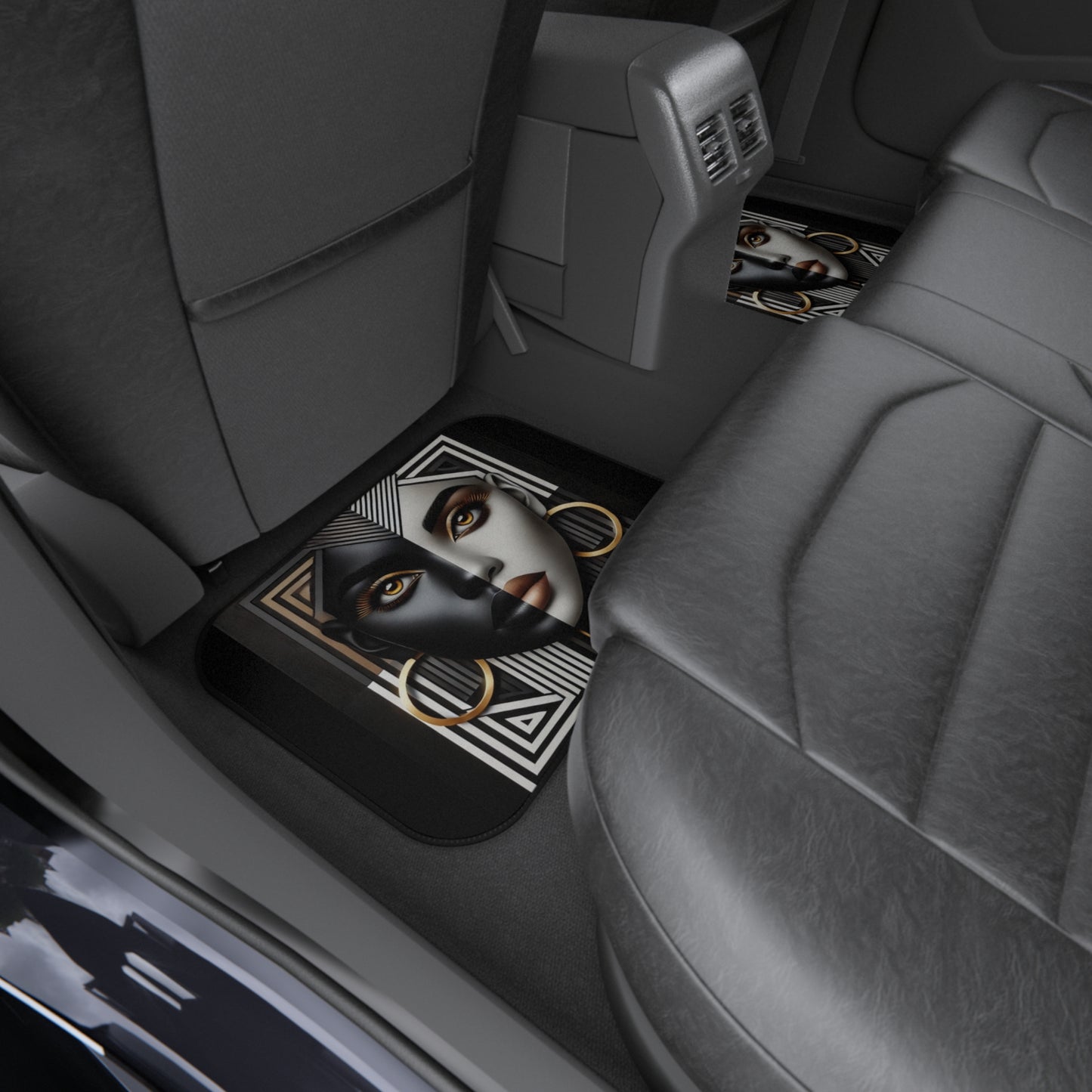 Abstract Beauty Car Mats (Set of 4) #AB1