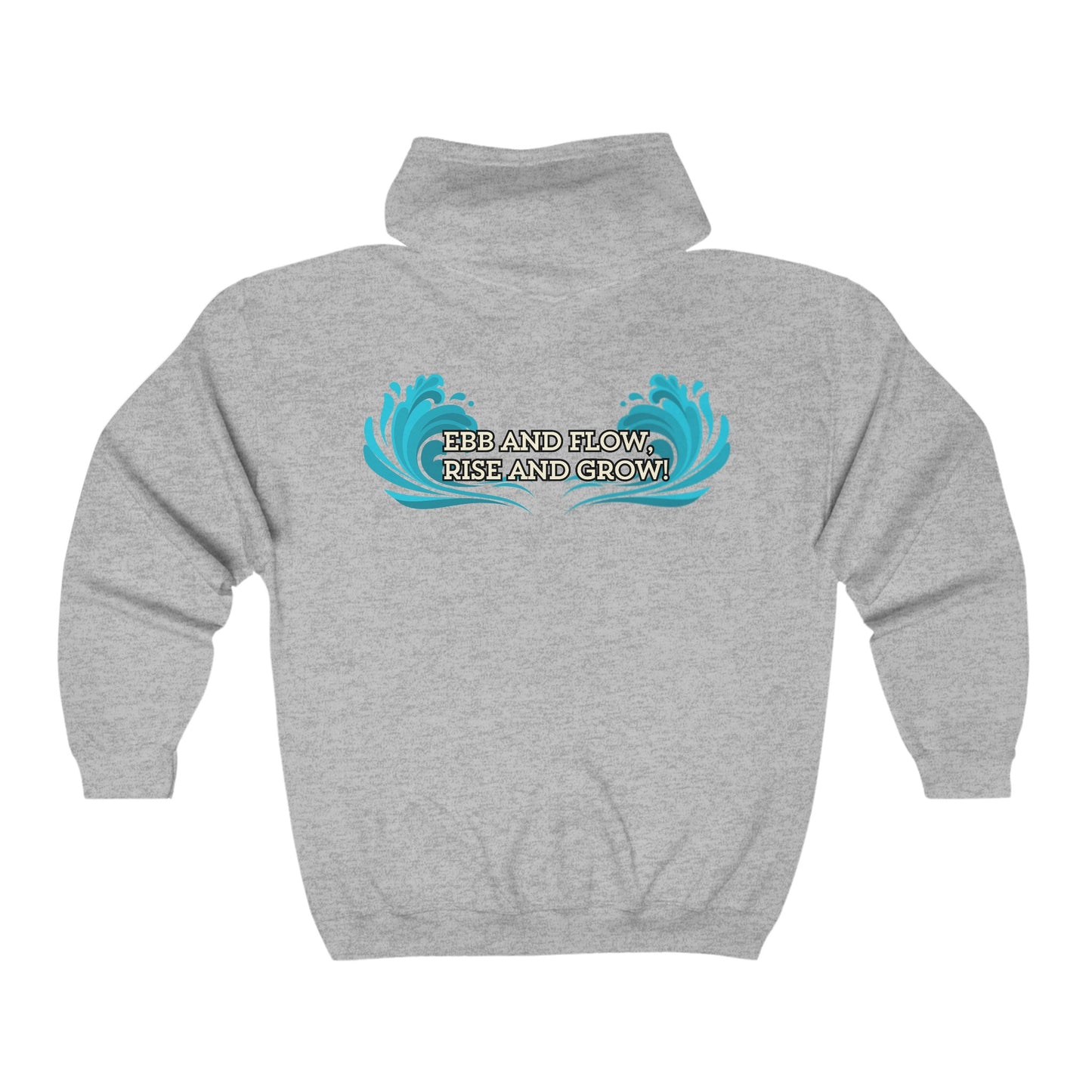 Life is Wavy Unisex Heavy Blend™ Full Zip Hooded Sweatshirt #LW1