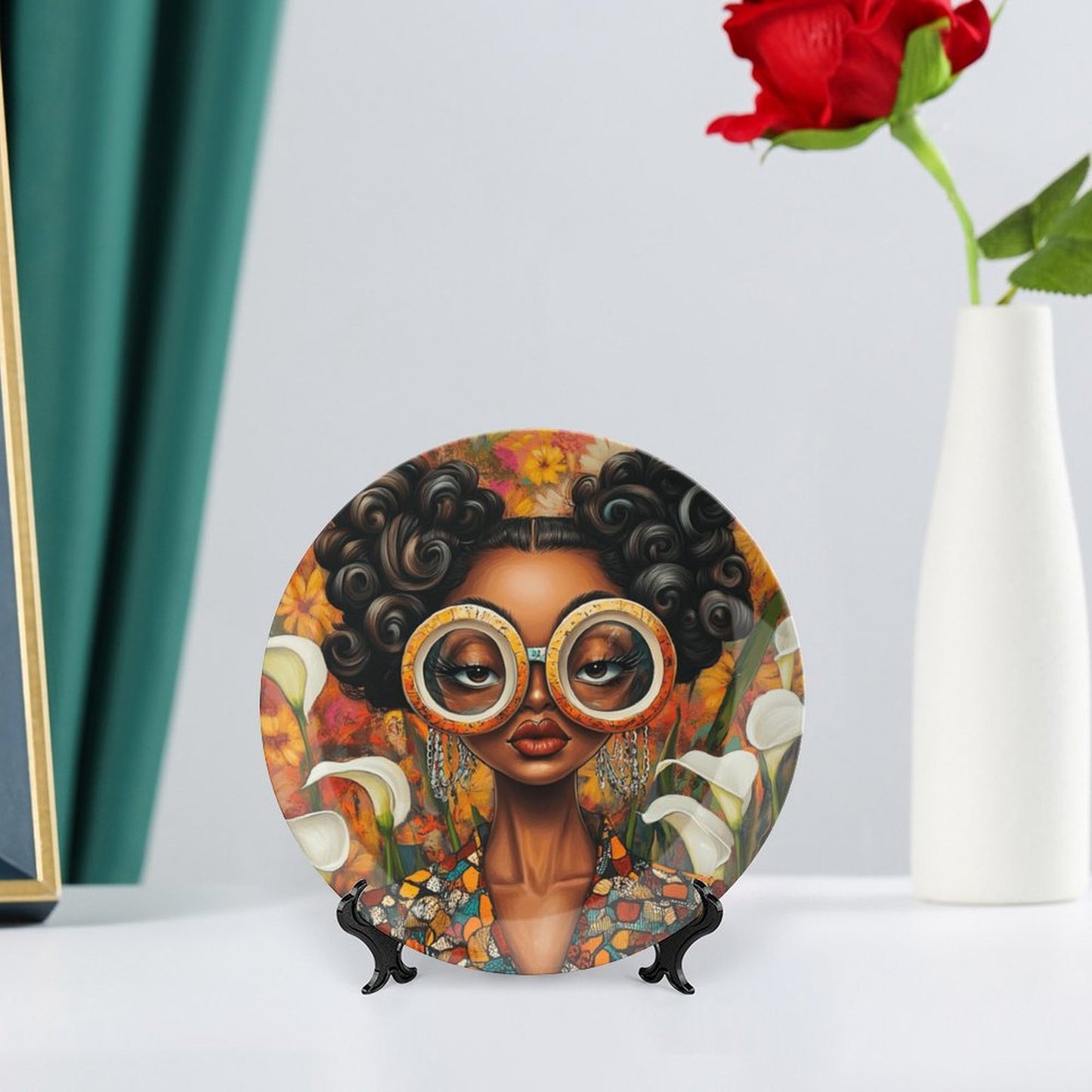 Bone China Decorative Plate