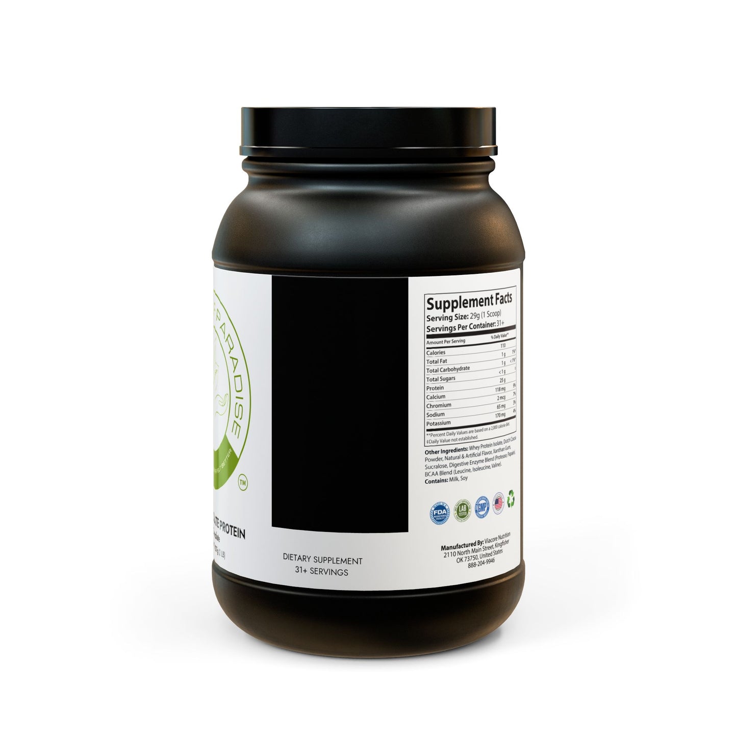 Whey Isolate Protein Supplement (907g, 2lb) #27