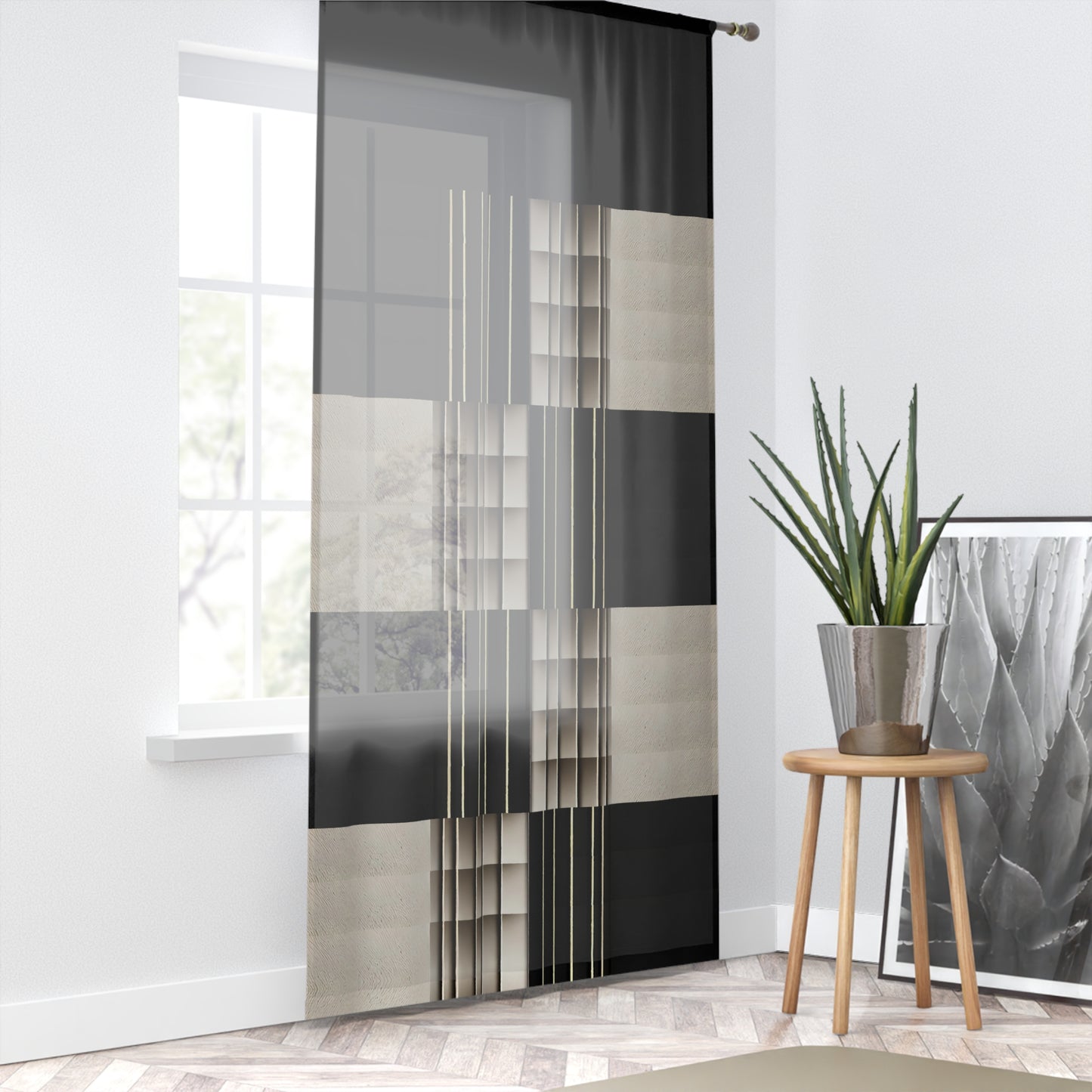Duality Window Curtain #DLTY1